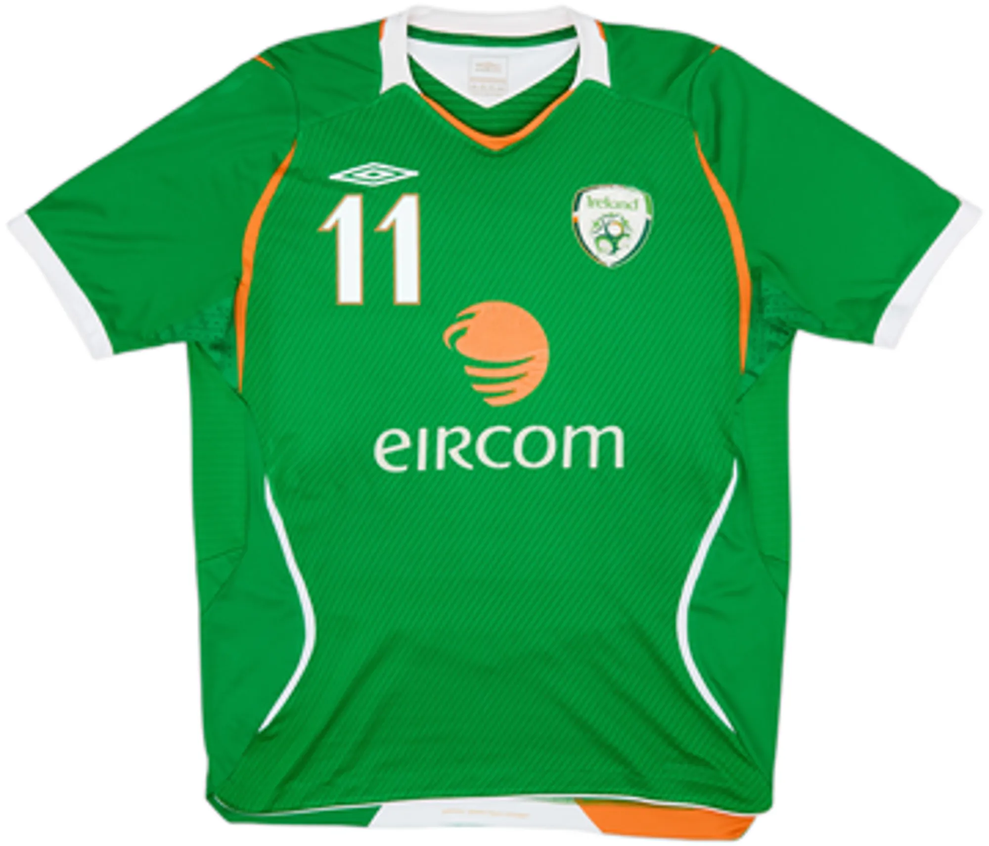 2008-10 Ireland Home Shirt Duff #11 - 5/10 - (M)