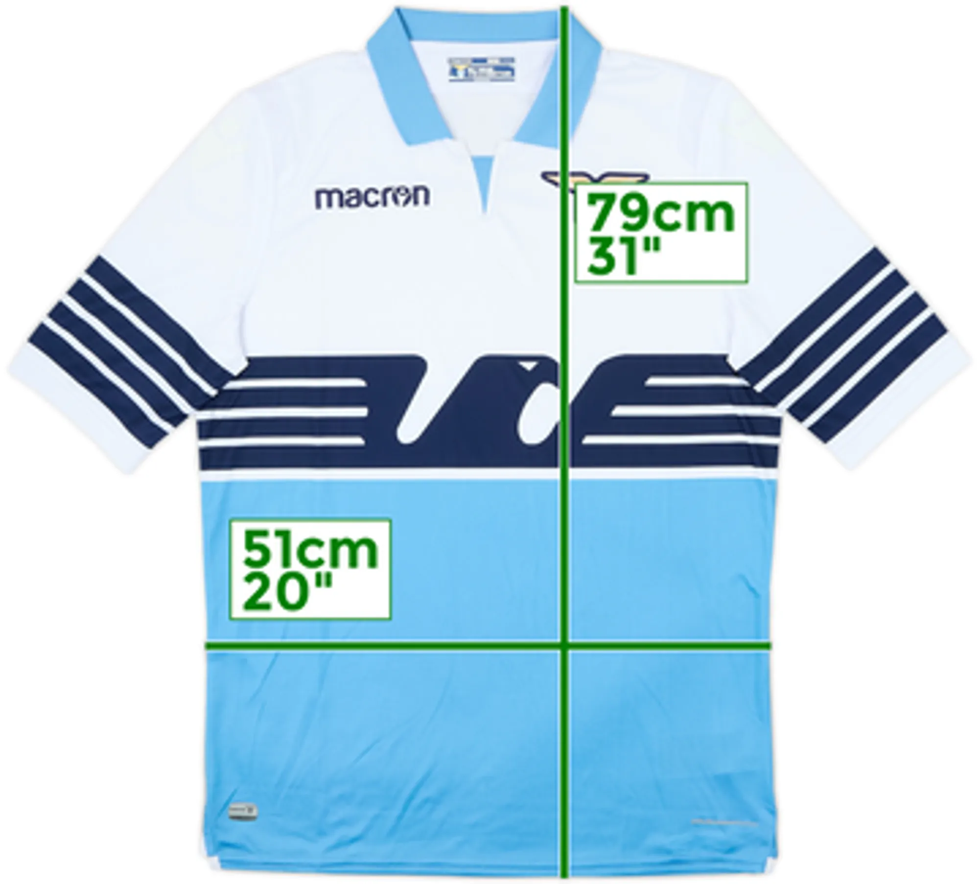 2018-19 Lazio Home Shirt - 10/10 - (L)