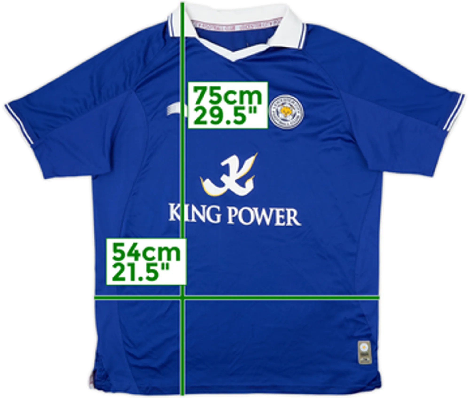 2011-12 Leicester City Home Shirt - 8/10 - (L)