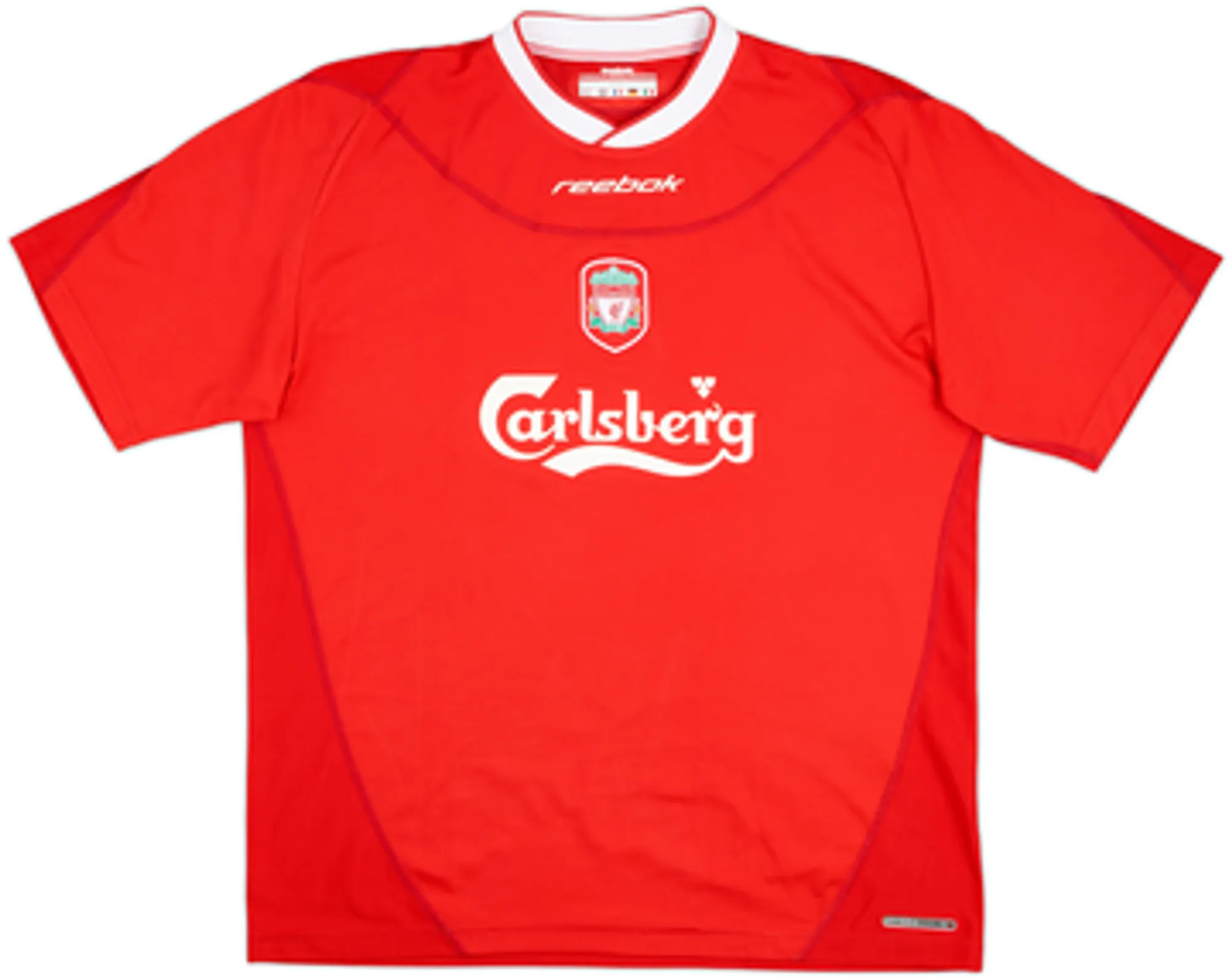 2002-04 Liverpool Home Shirt Diouf #9 - 6/10 - (L)