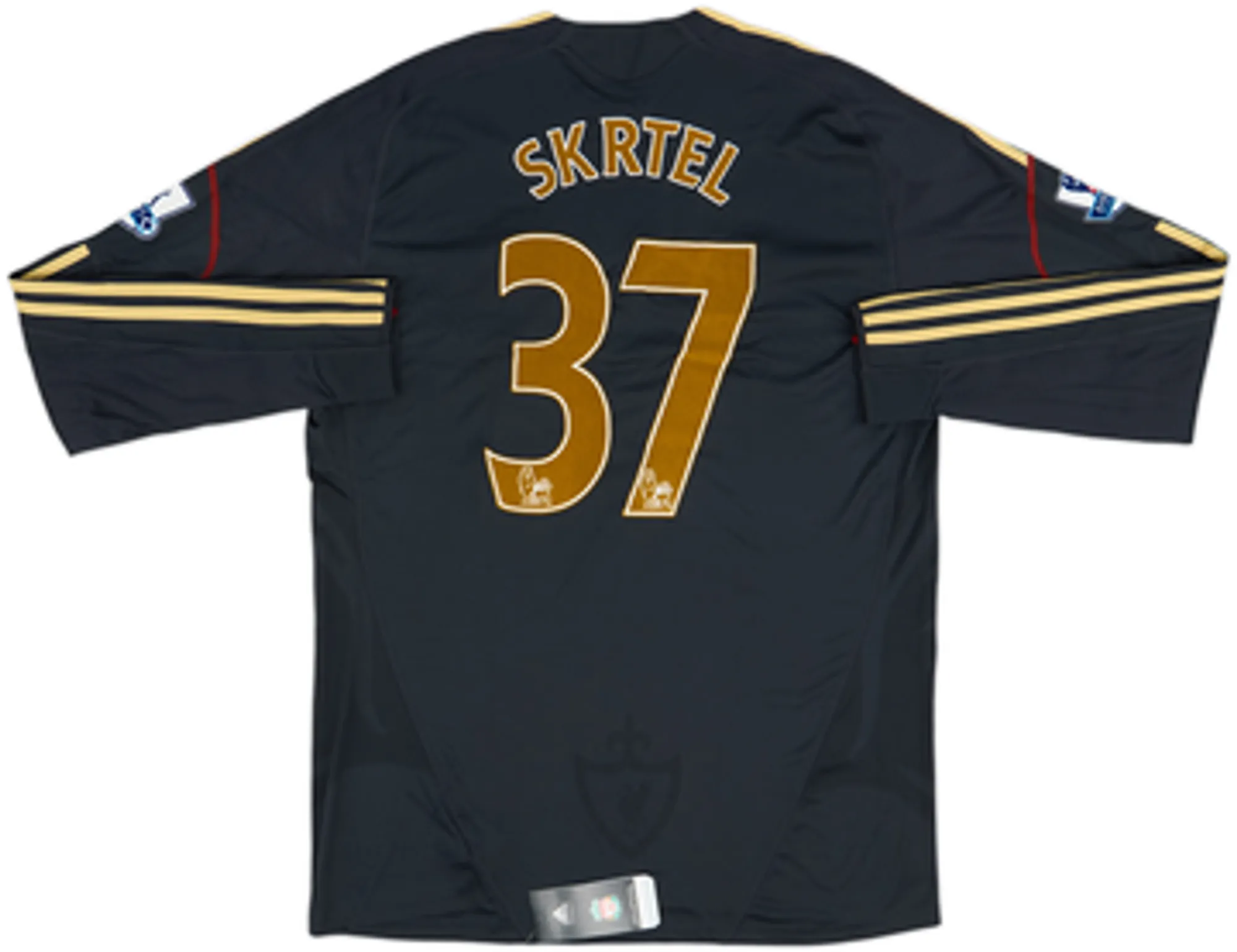 2009-10 Liverpool Away L/S Full Kit Skrtel #37 (XL)