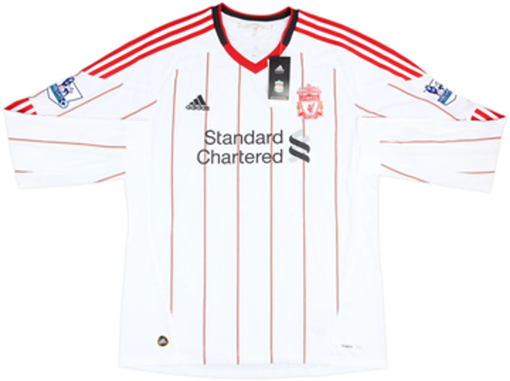 2010-11 Liverpool Away L/S Shirt Cole #10 (XL)