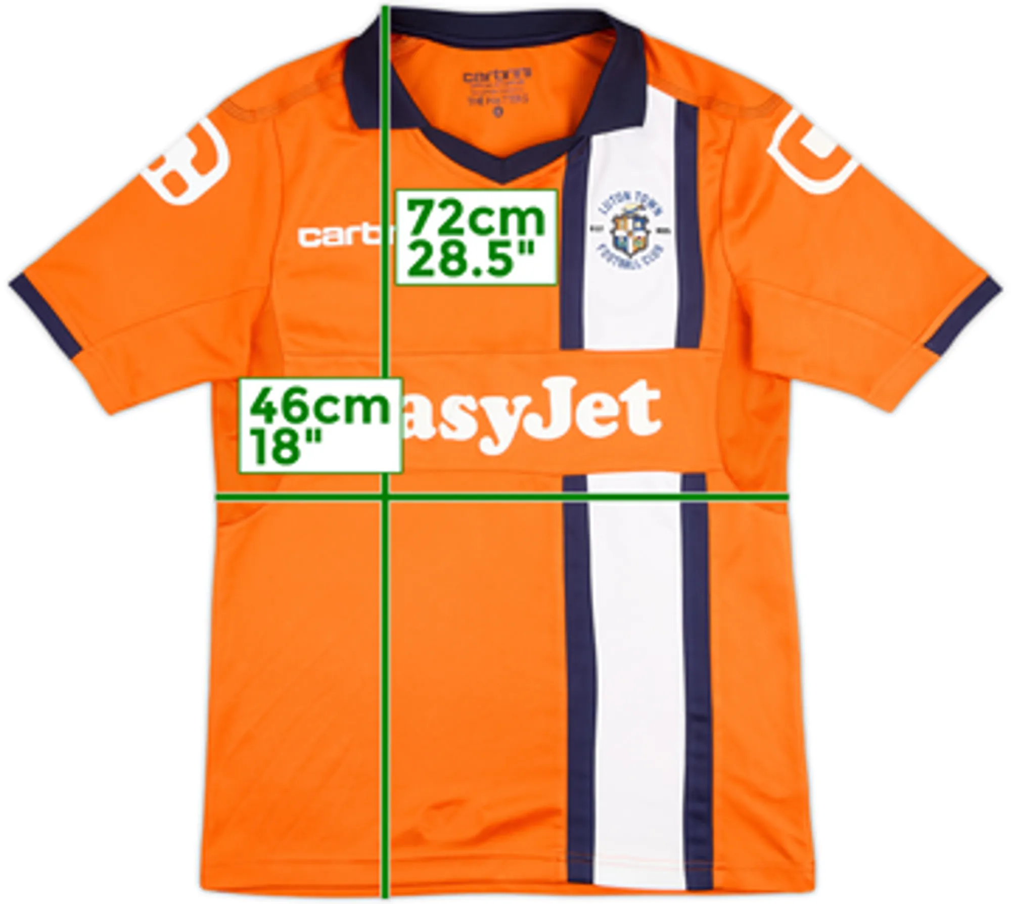 2011-12 Luton Town Home Shirt - 7/10 - (S)