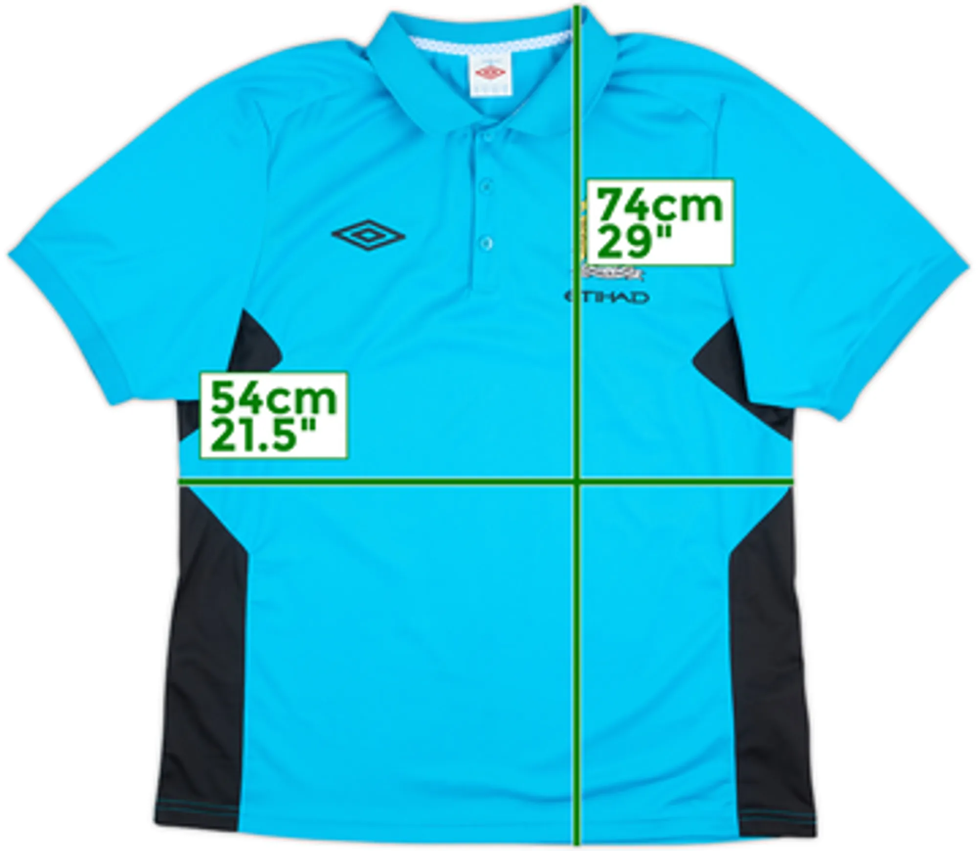 2011-12 Manchester City Umbro Polo Shirt - 10/10 - (XL)