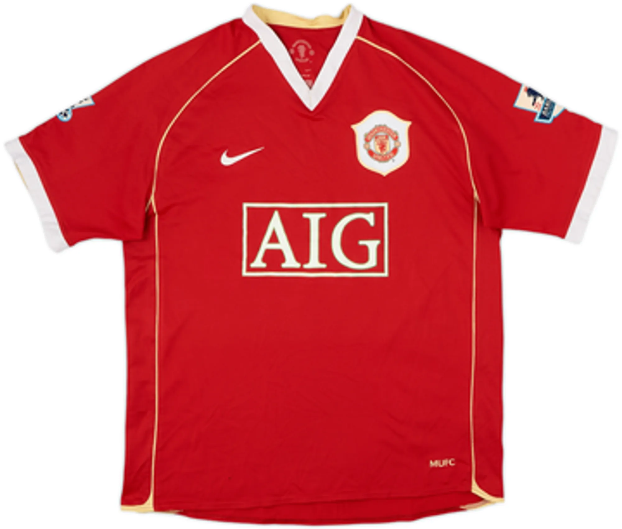 2006-07 Manchester United Home Shirt Fletcher #24 - 4/10 - (L)