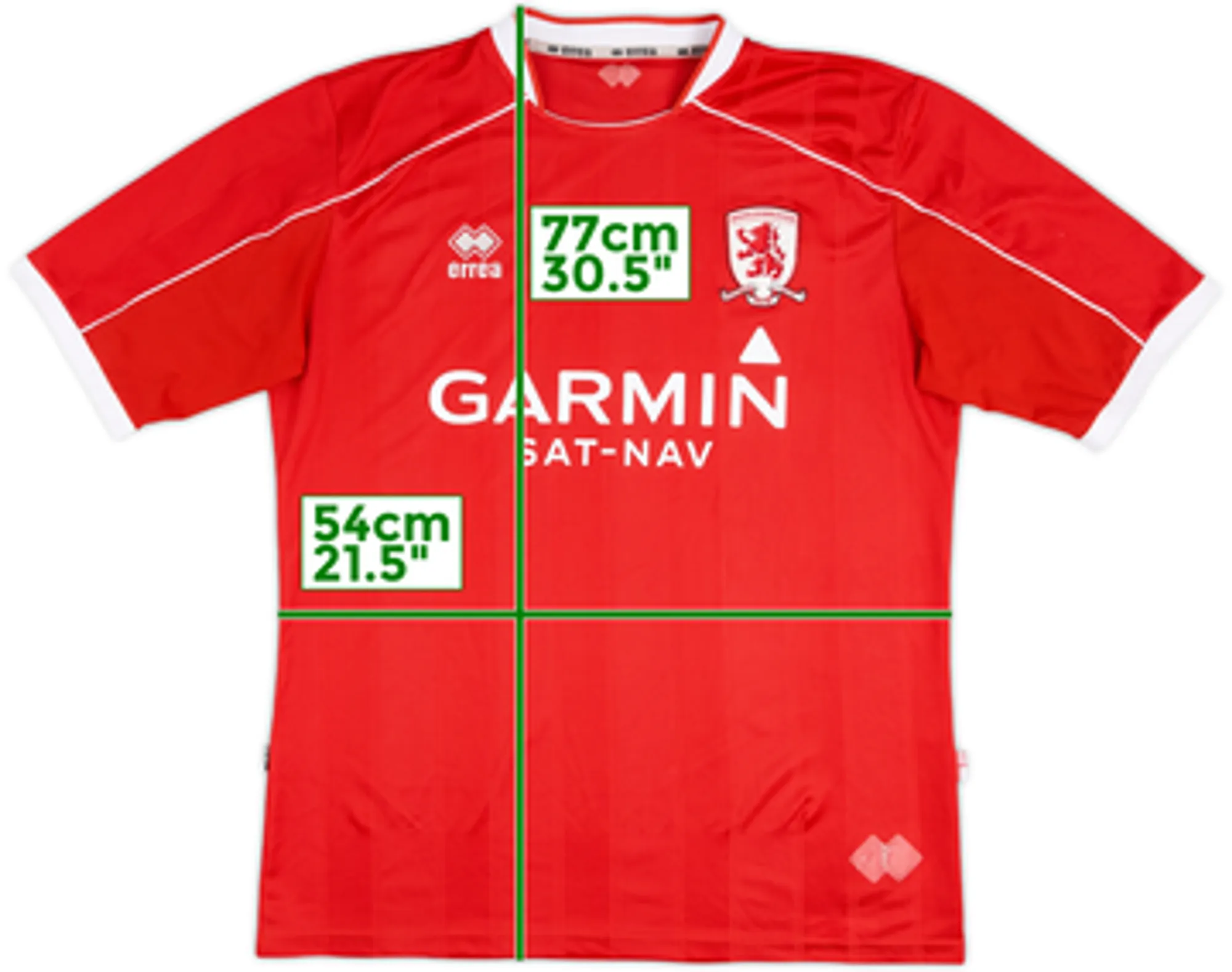 2007-08 Middlesbrough Home Shirt - 6/10 - (XL)