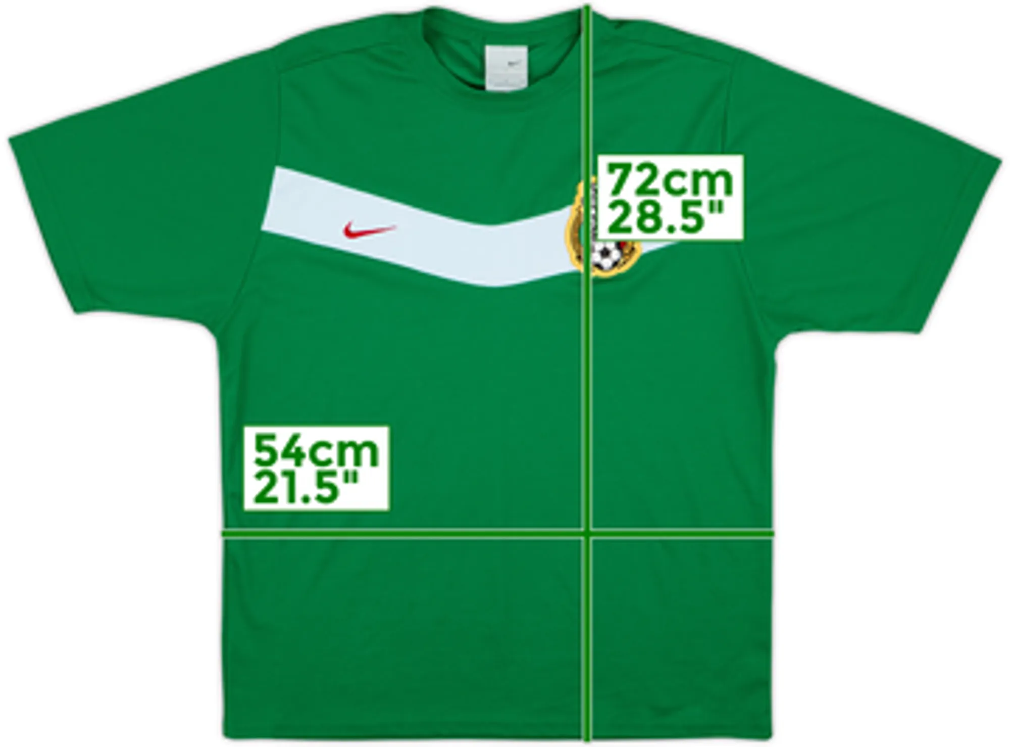 2006-07 Mexico Nike Fan Shirt - 9/10 - (L)