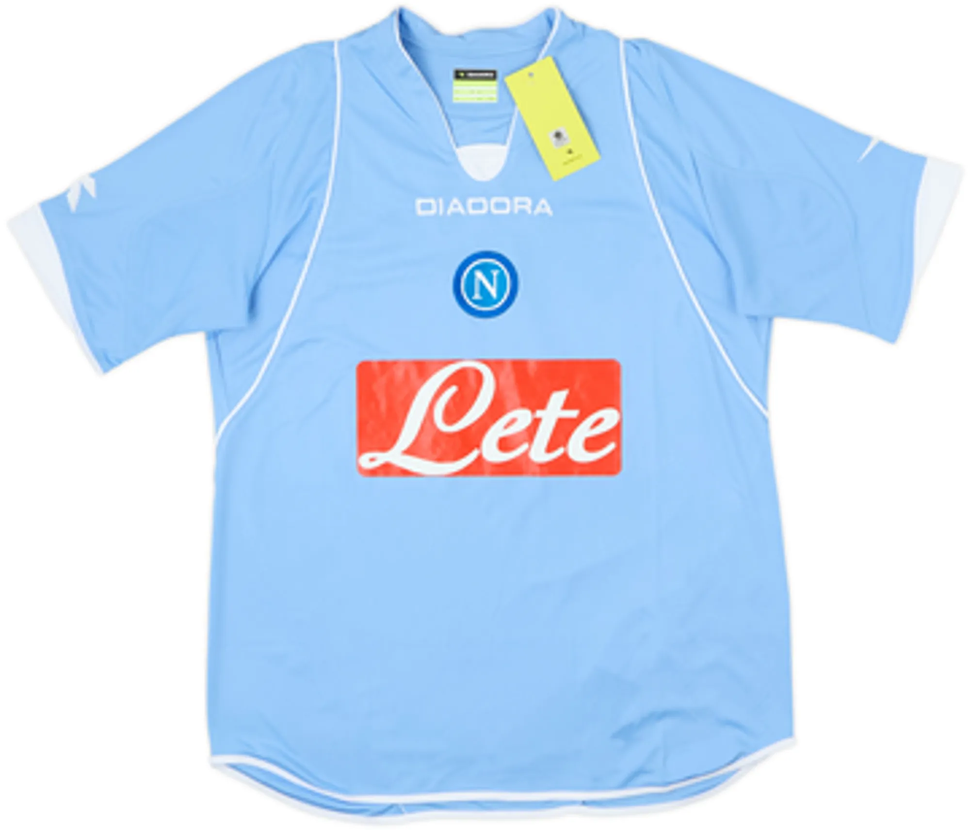 2007-08 Napoli Home Shirt Lavezzi #7 (S)