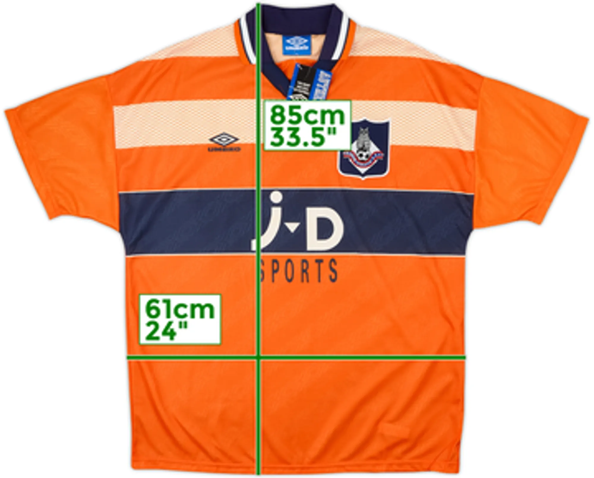 1994-96 Oldham Away Shirt (XL)