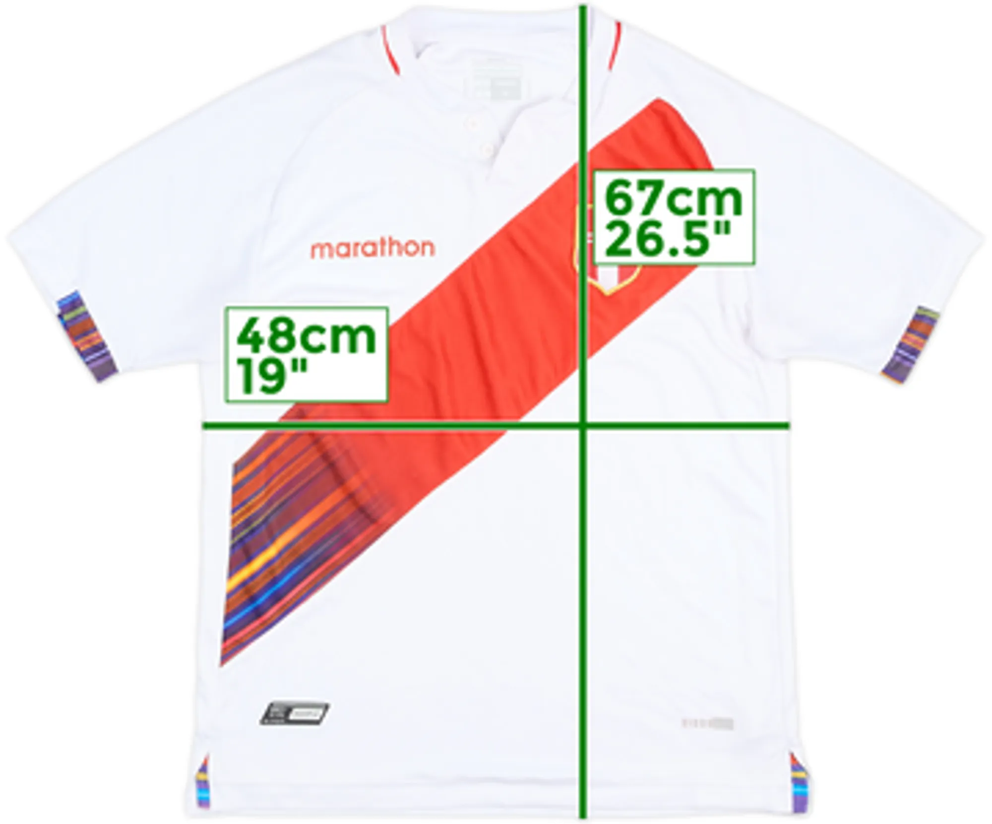 2021-23 Peru Home Shirt - 6/10 - (M)