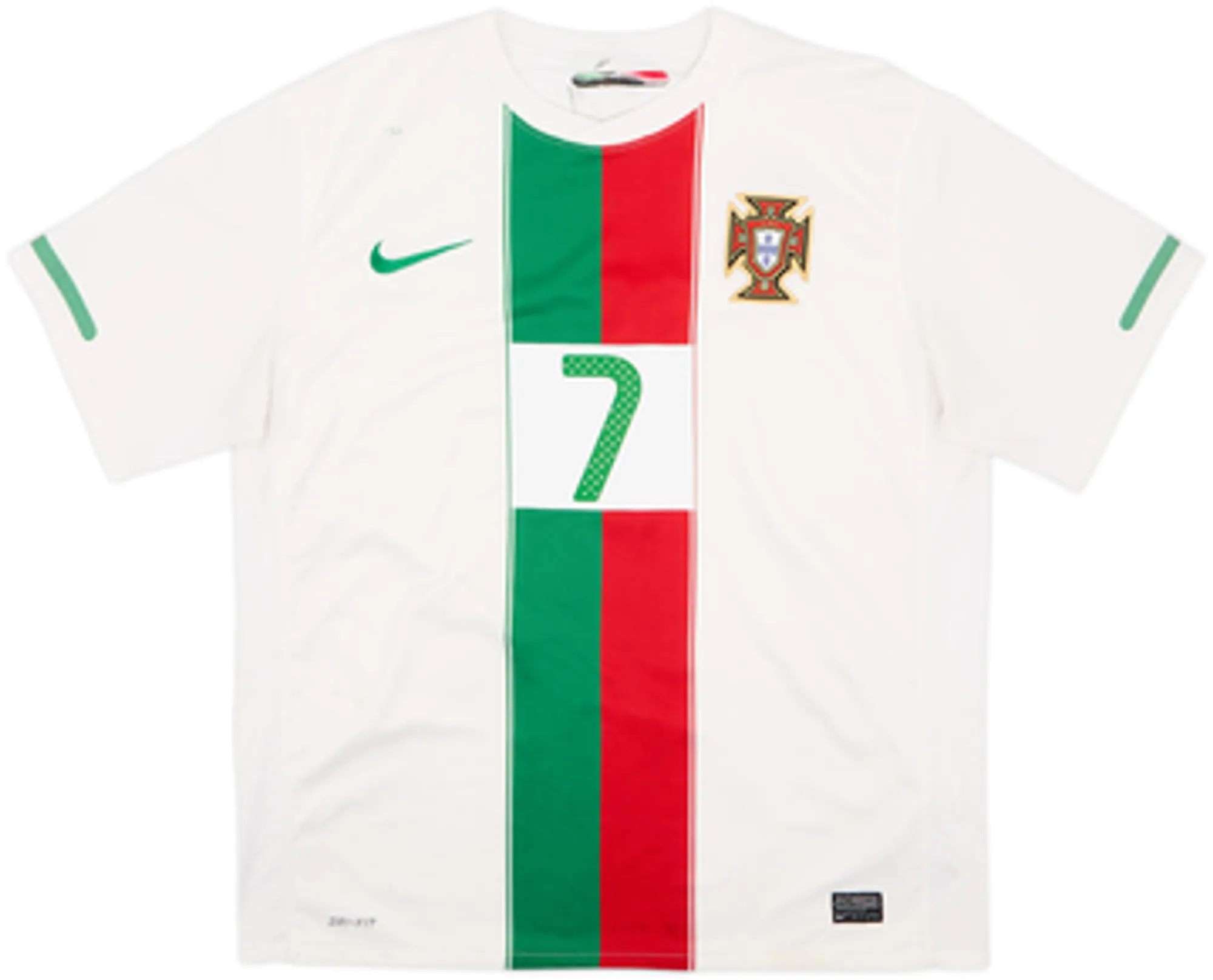 2010-11 Portugal Away Shirt Ronaldo #7 - 7/10 - (L)