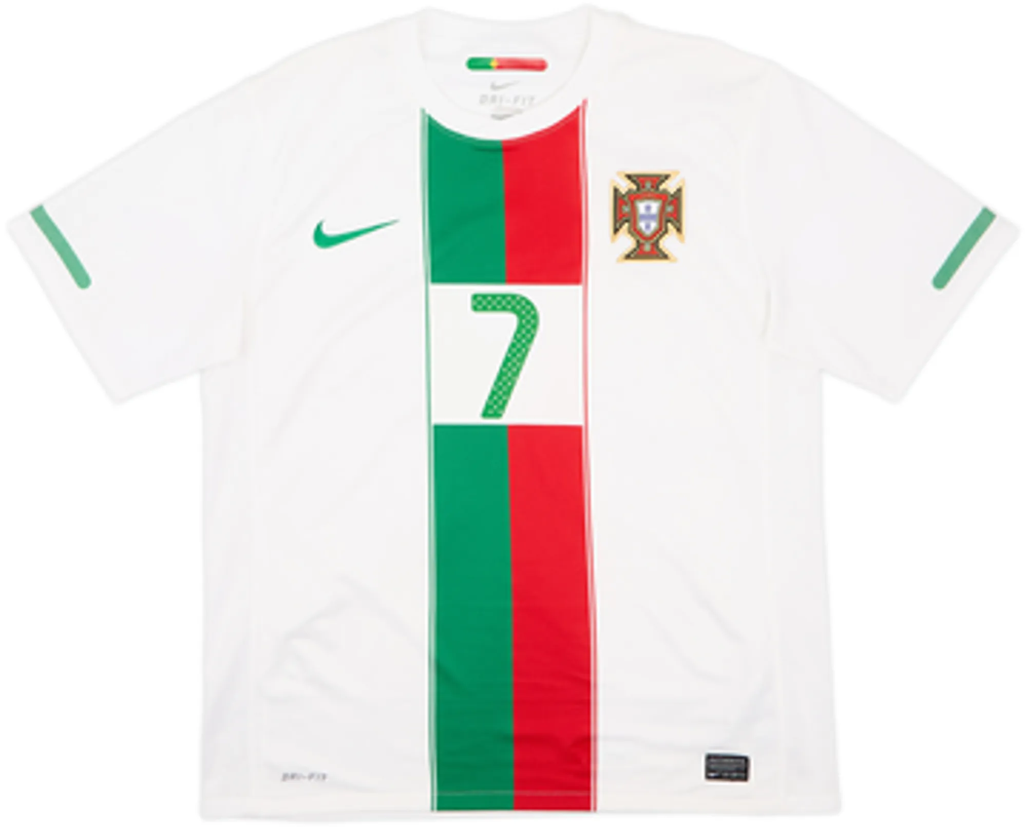 2010-11 Portugal Away Shirt Ronaldo #7 - 9/10 - (M)