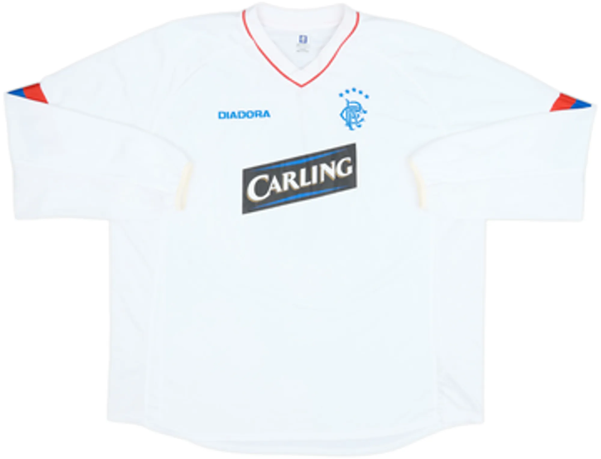 2003-04 Rangers Third L/S Shirt Ferguson #6 - 9/10 - (3XL)