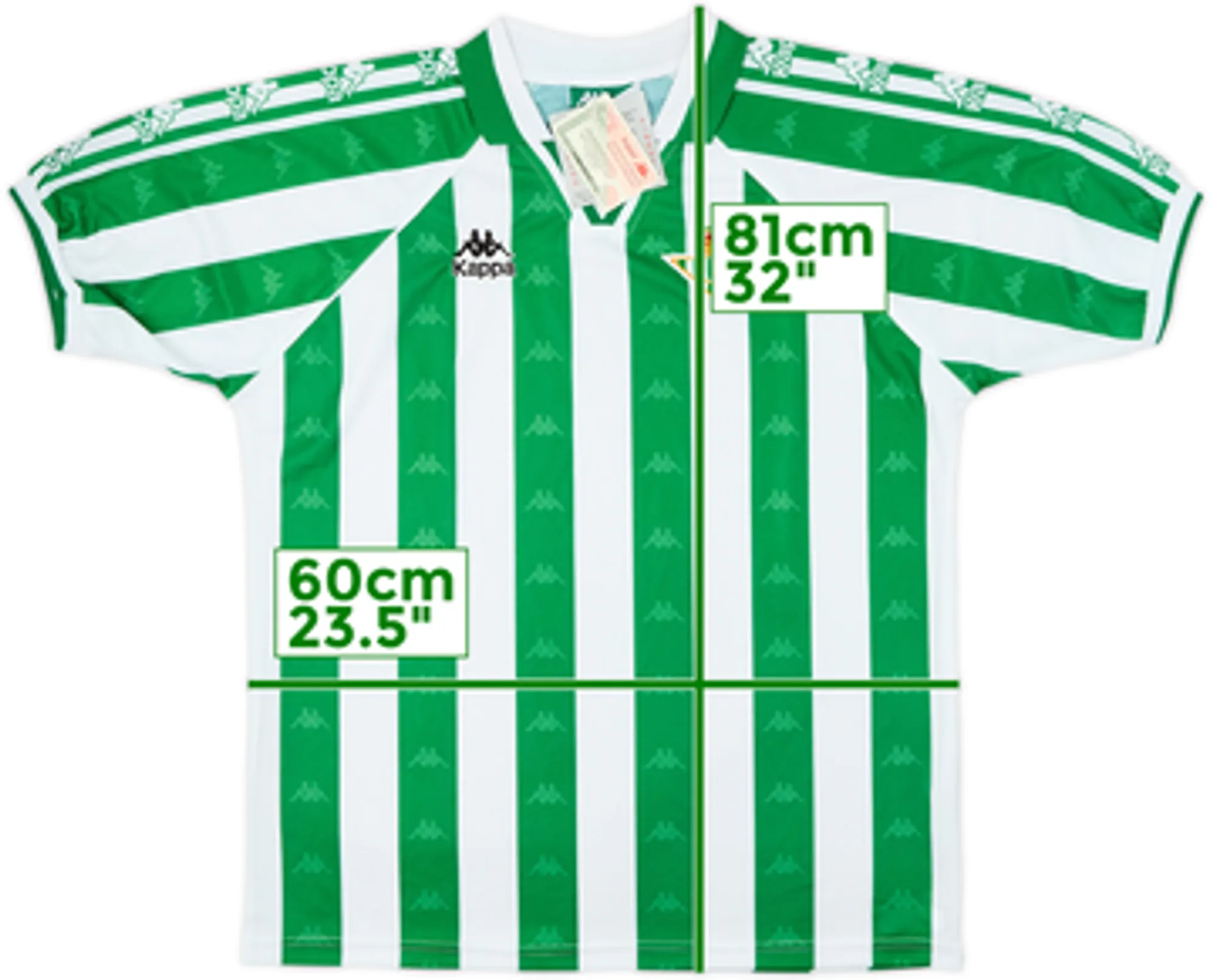 1995-97 Real Betis Home Shirt (XL)