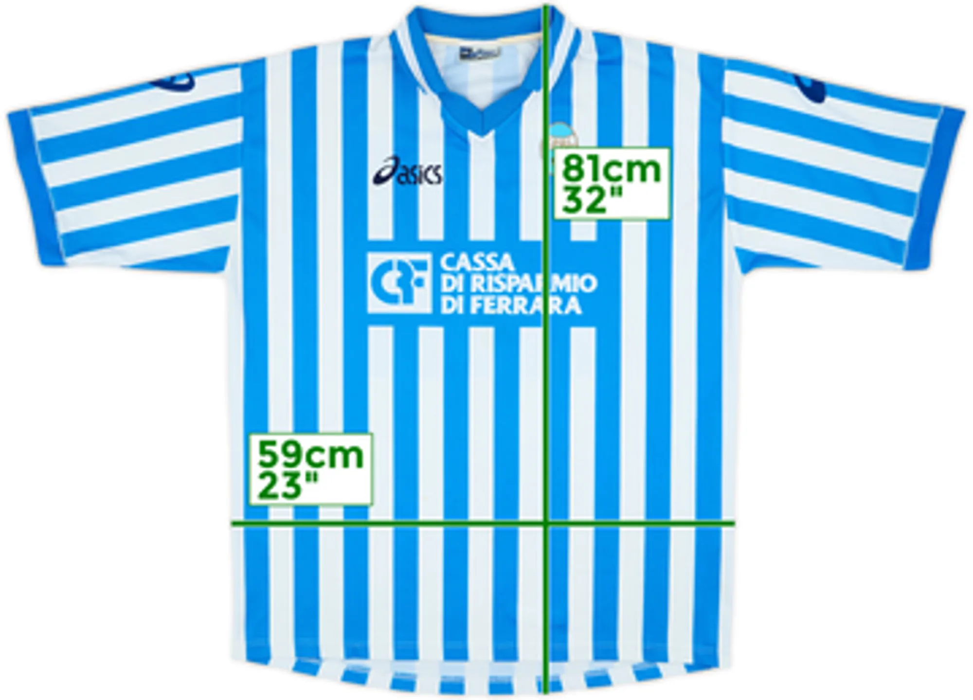 2000-03 SPAL Home Shirt #4 - 7/10 - (XL)