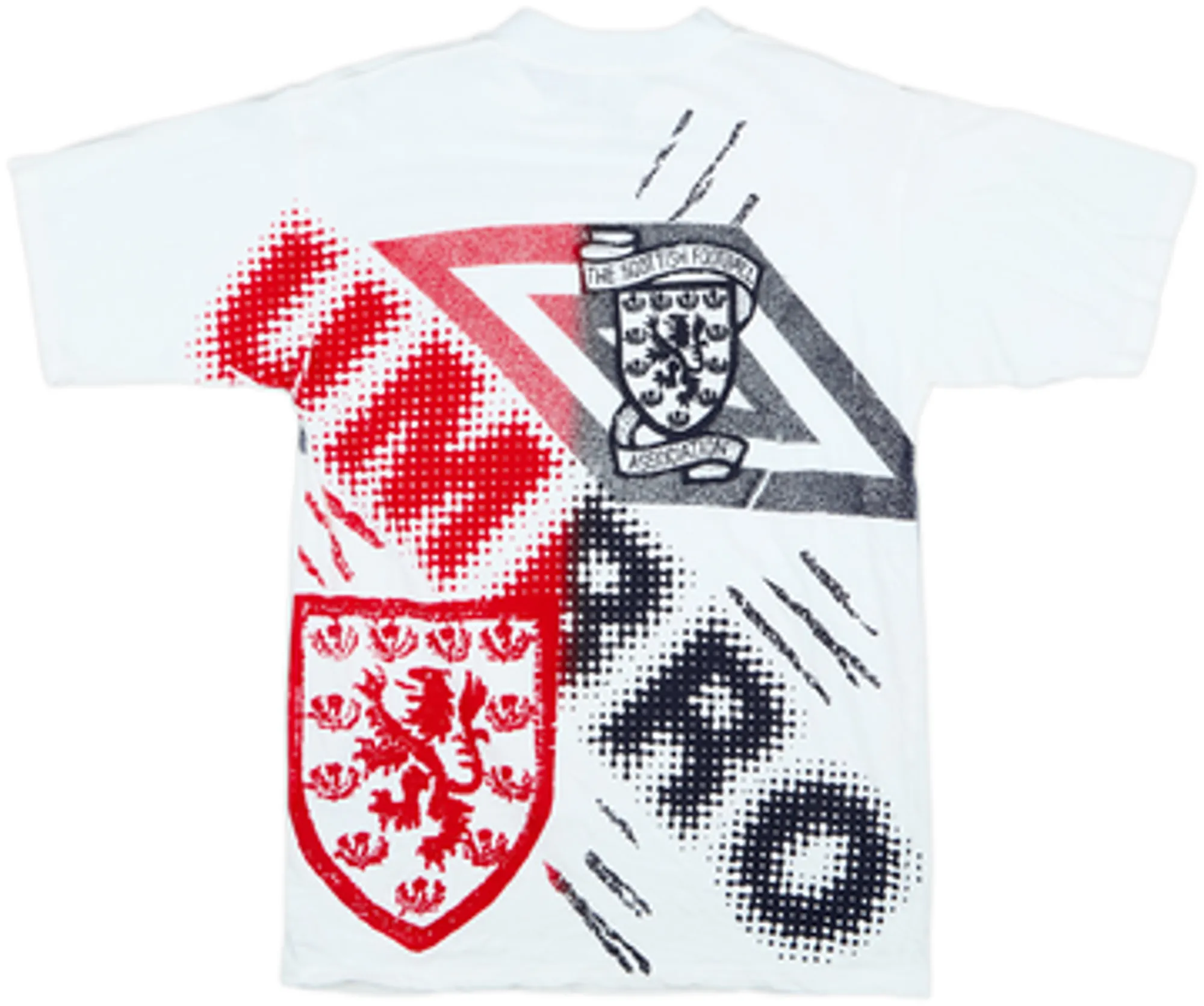 1994-96 Scotland Umbro Cotton Tee - 8/10 - (M)