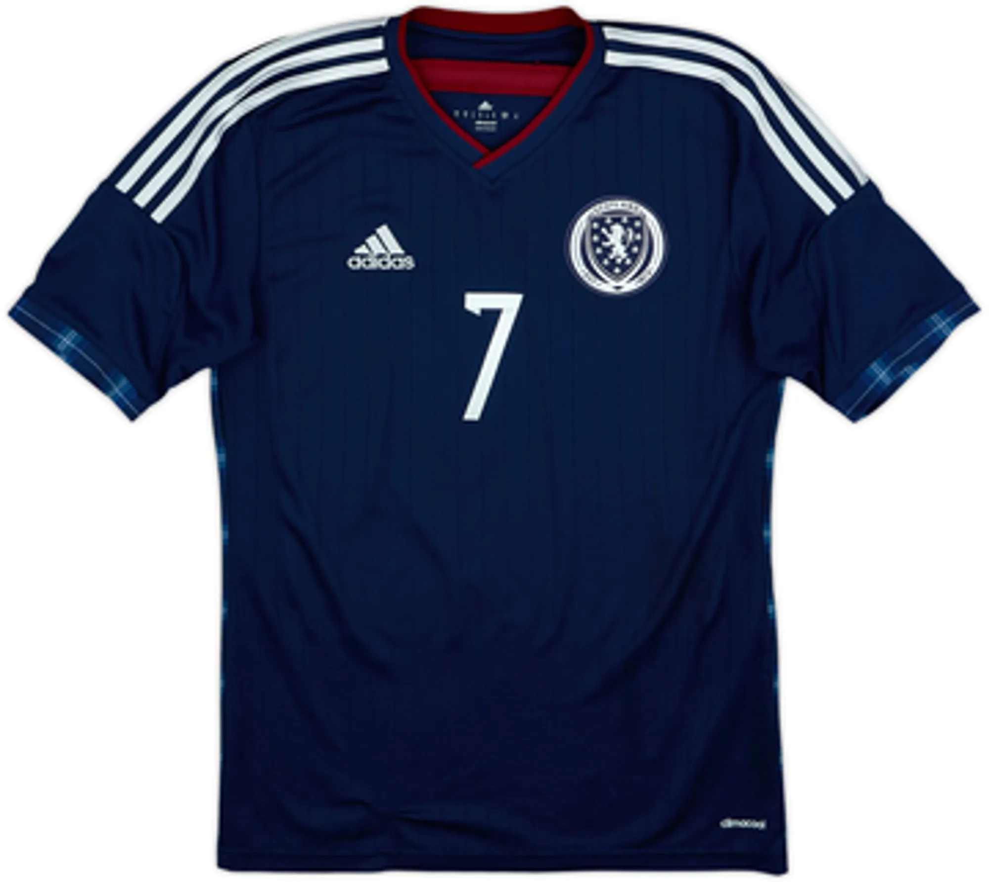 2014-15 Scotland Home Shirt Fletcher #7 - 8/10 - (L)