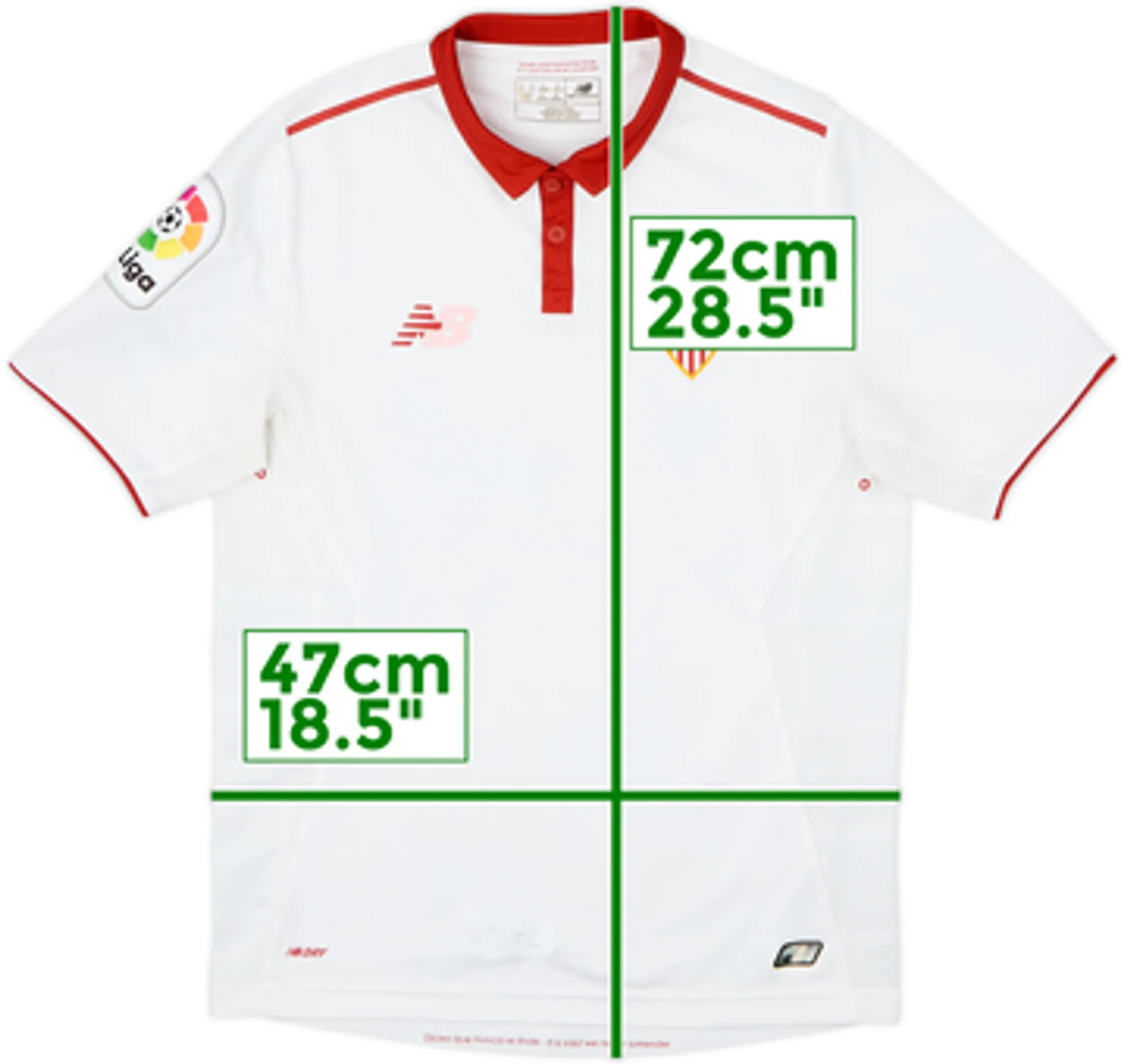 2016-17 Sevilla Home Shirt - 4/10 - (S)