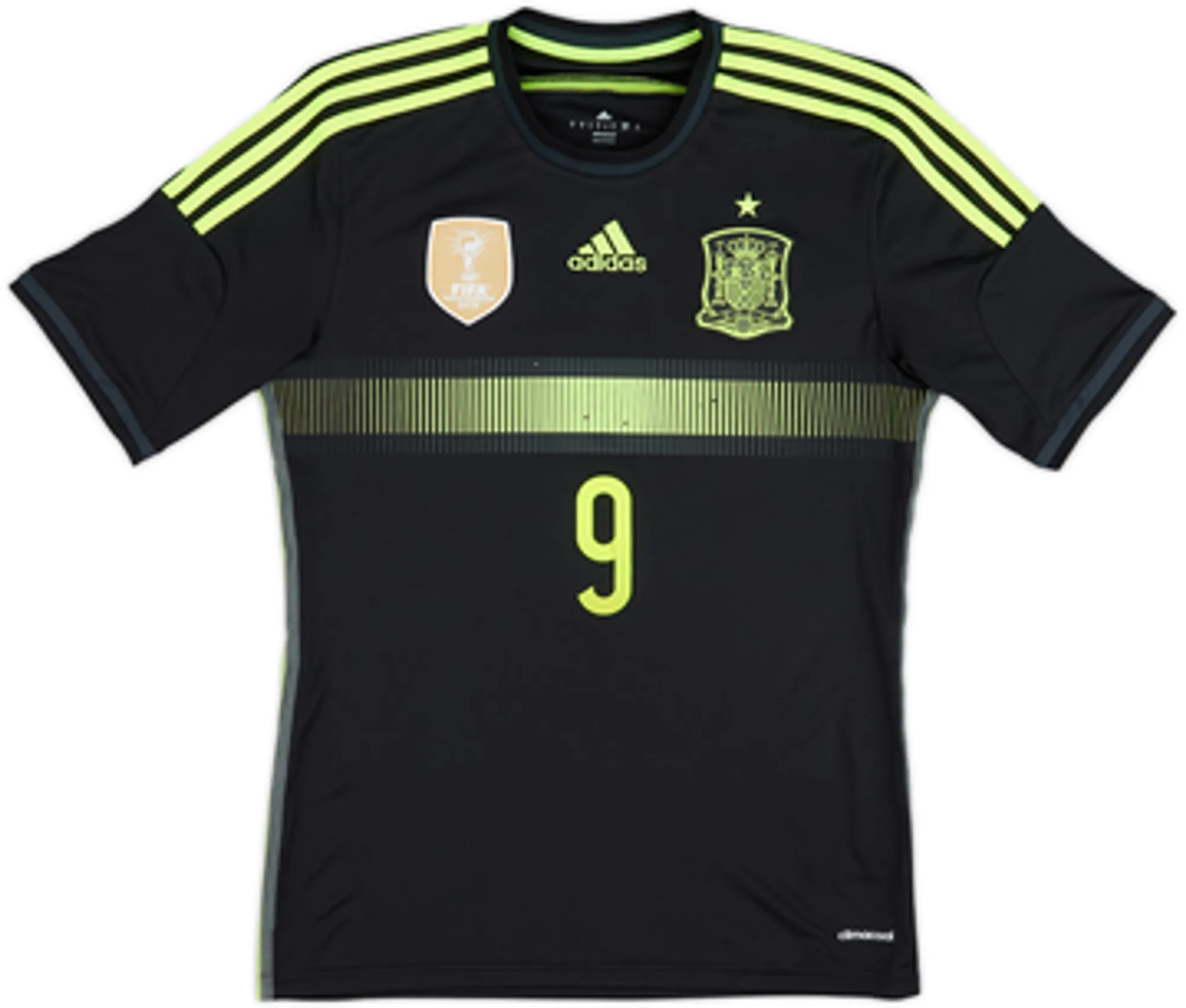 2013-15 Spain Away Shirt Torres #9 - 8/10 - (S)