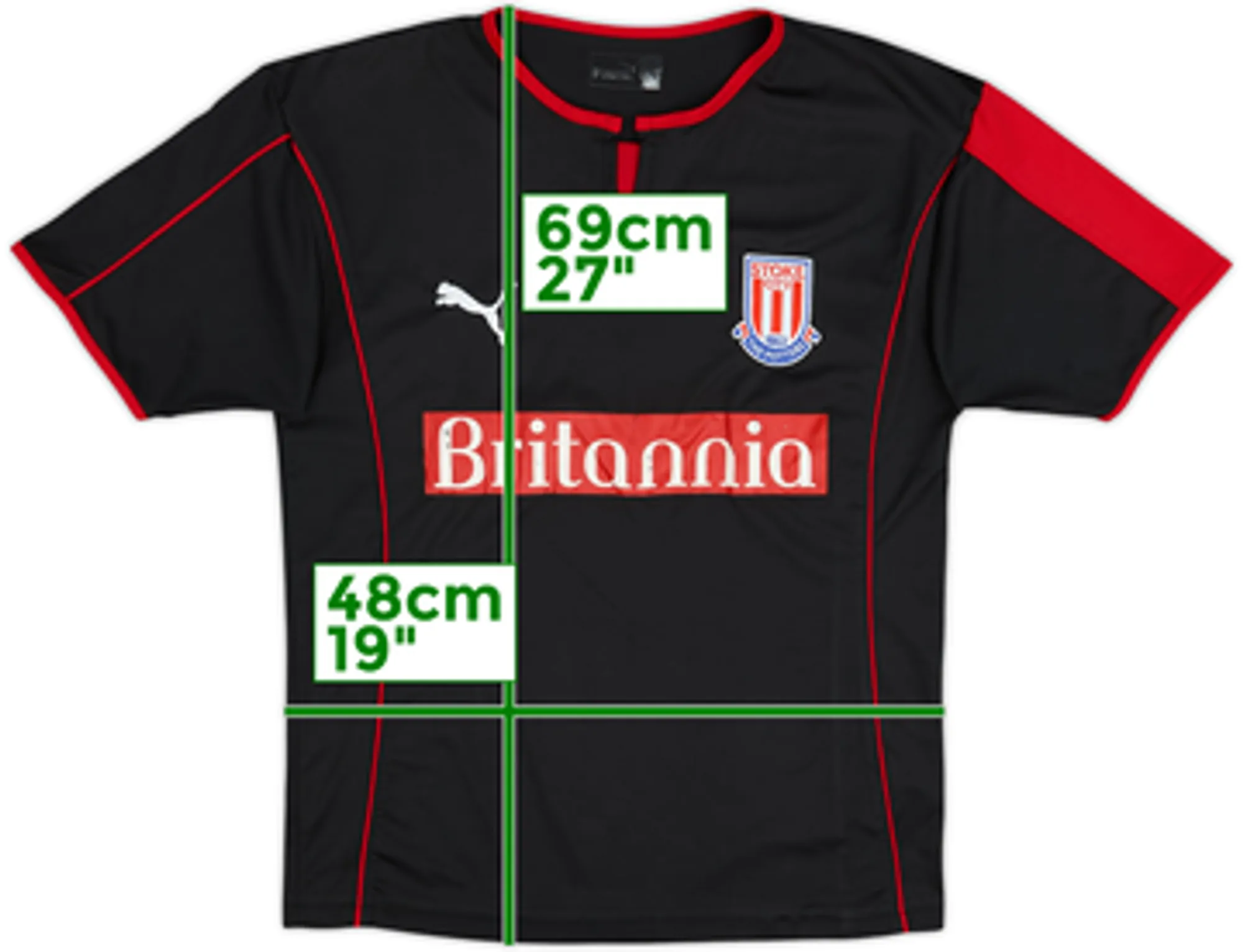 2005-06 Stoke City Away Shirt - 6/10 - (S)