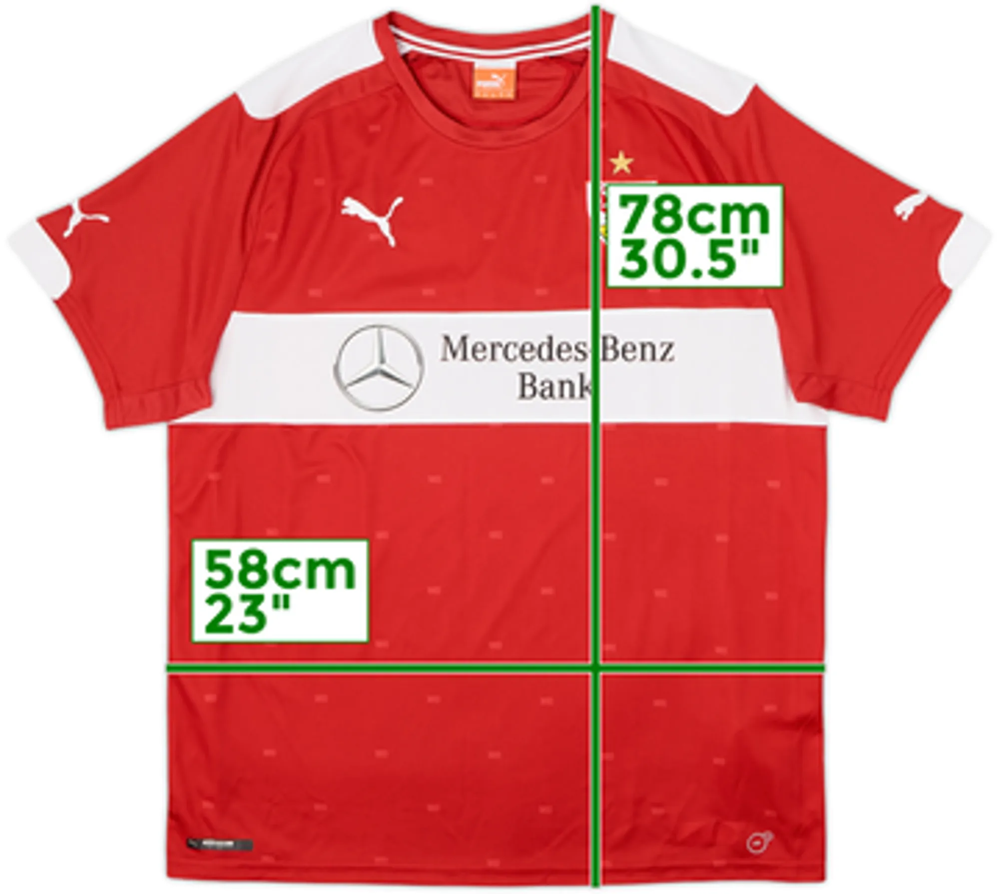 2014-15 Stuttgart Away Shirt - 7/10 - (XL)