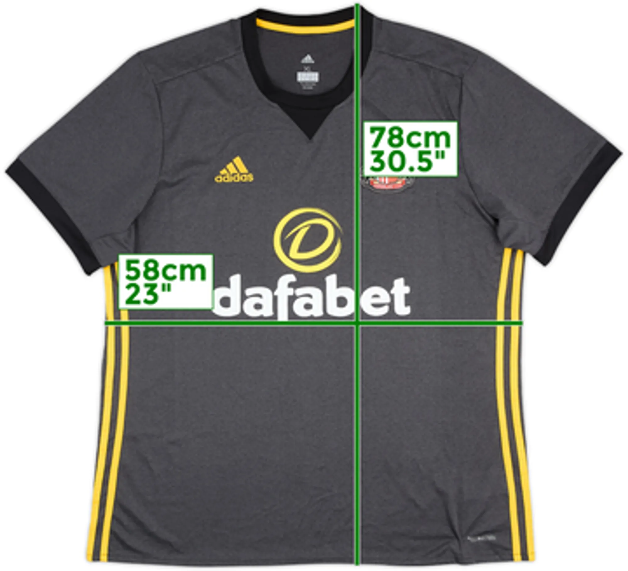 2017-18 Sunderland Third Shirt - 9/10 - (XL)