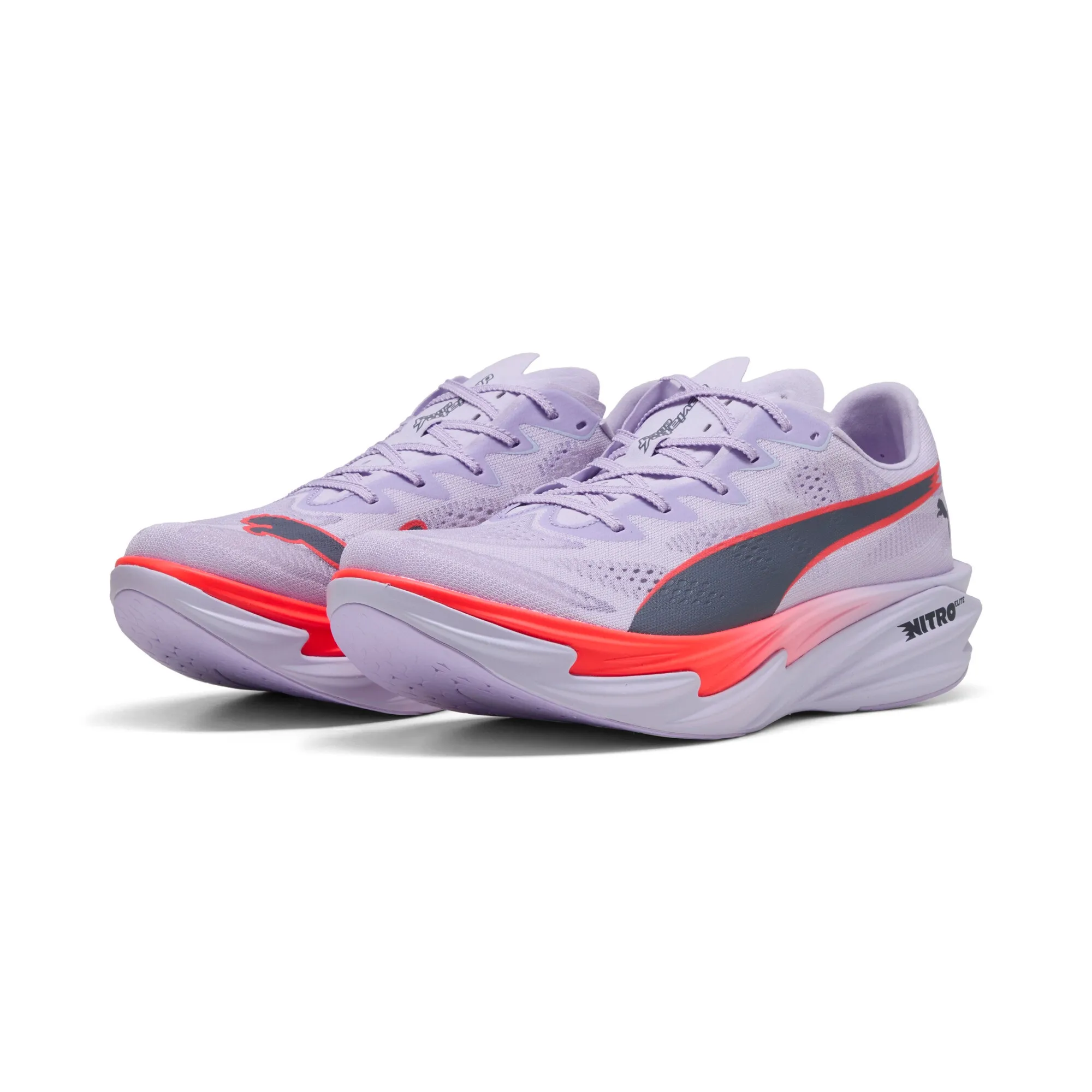 PUMA Deviate NITRO Elite 4 Running Shoes Men in Purple | Size 10