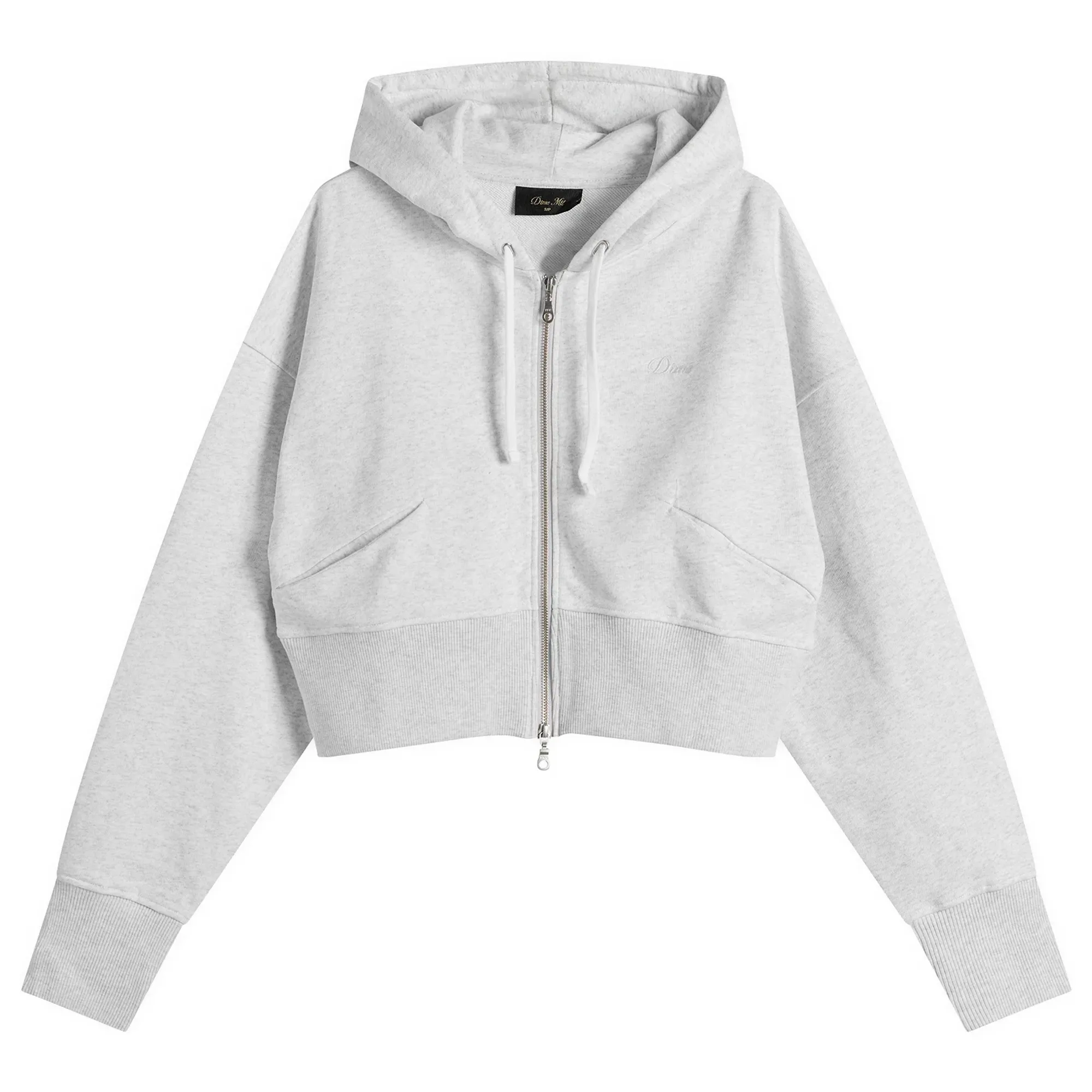 Dime Women's Cropped Hoodie Ash
