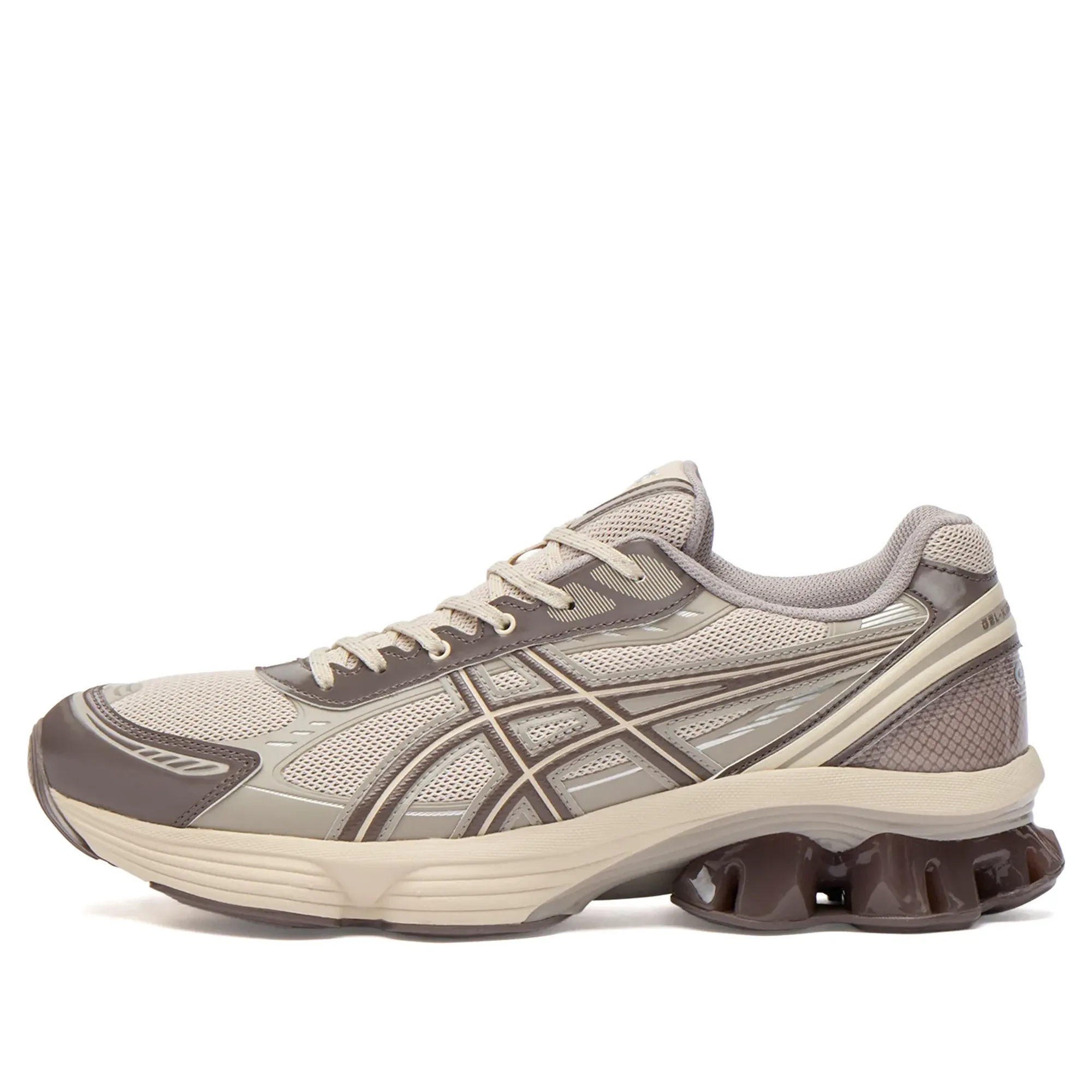Asics GEL-KINETIC FLUENT Sneaker Oatmeal/Cocoa Powder