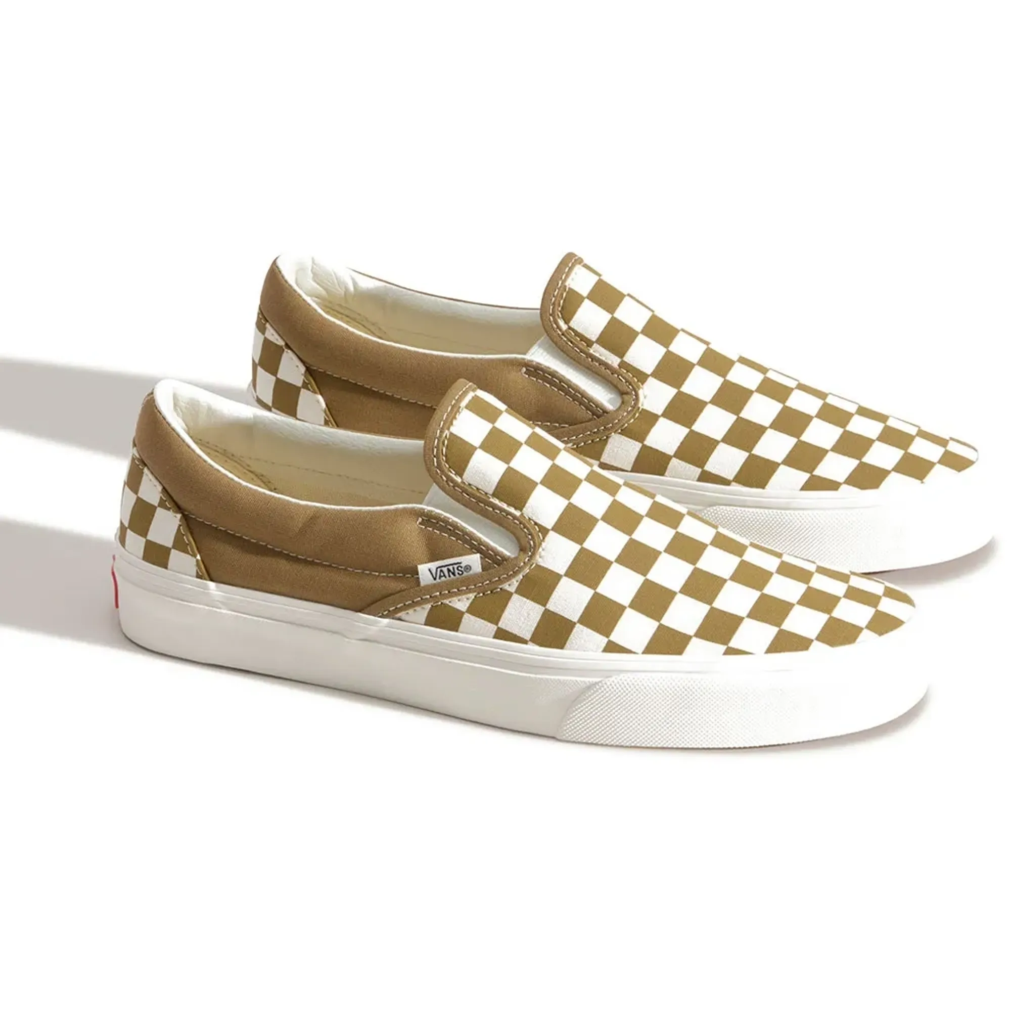 Vans - Classic Slip-On Shoes, Man, Beige