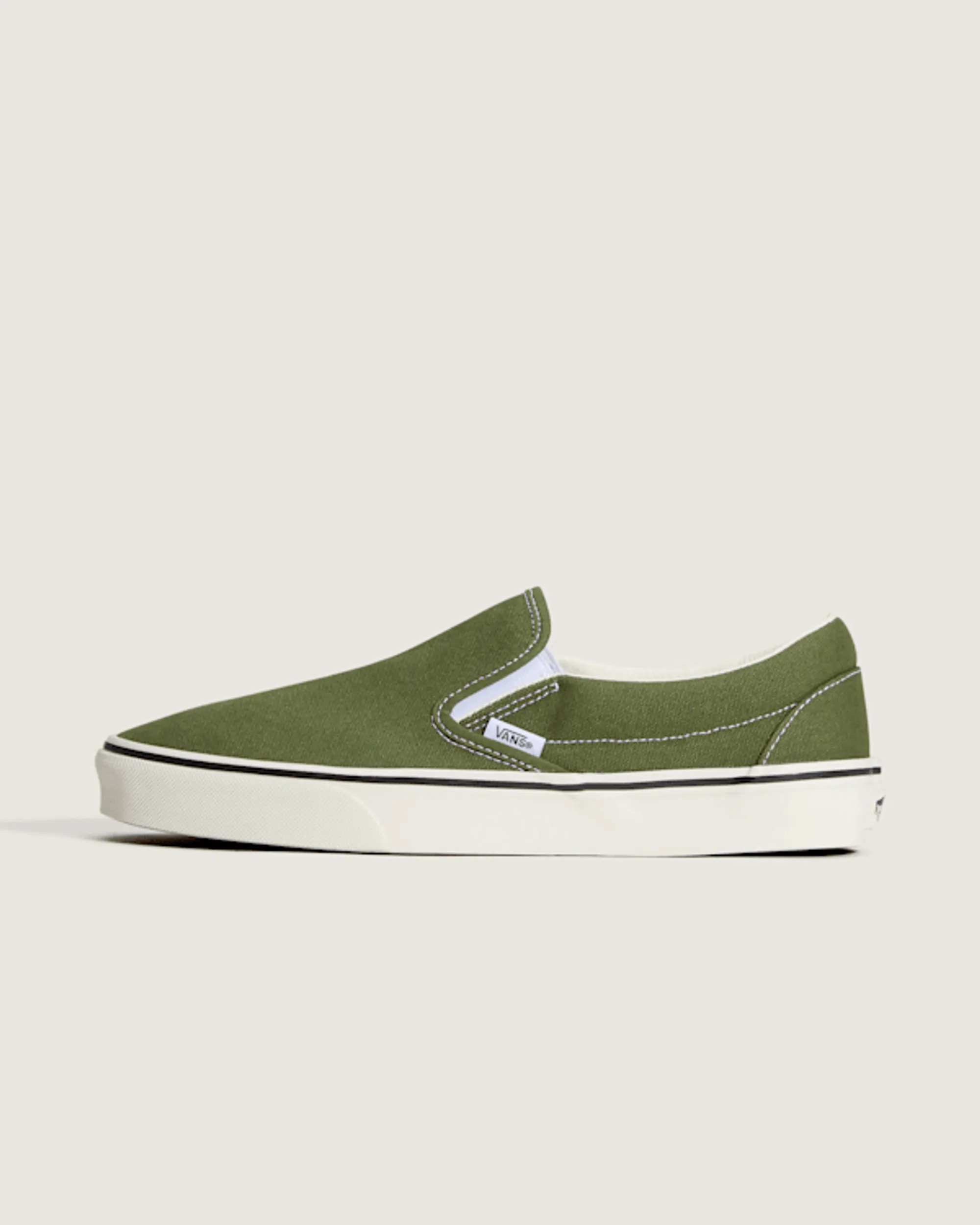 Vans - Classic Slip-On Shoes, Man, Green