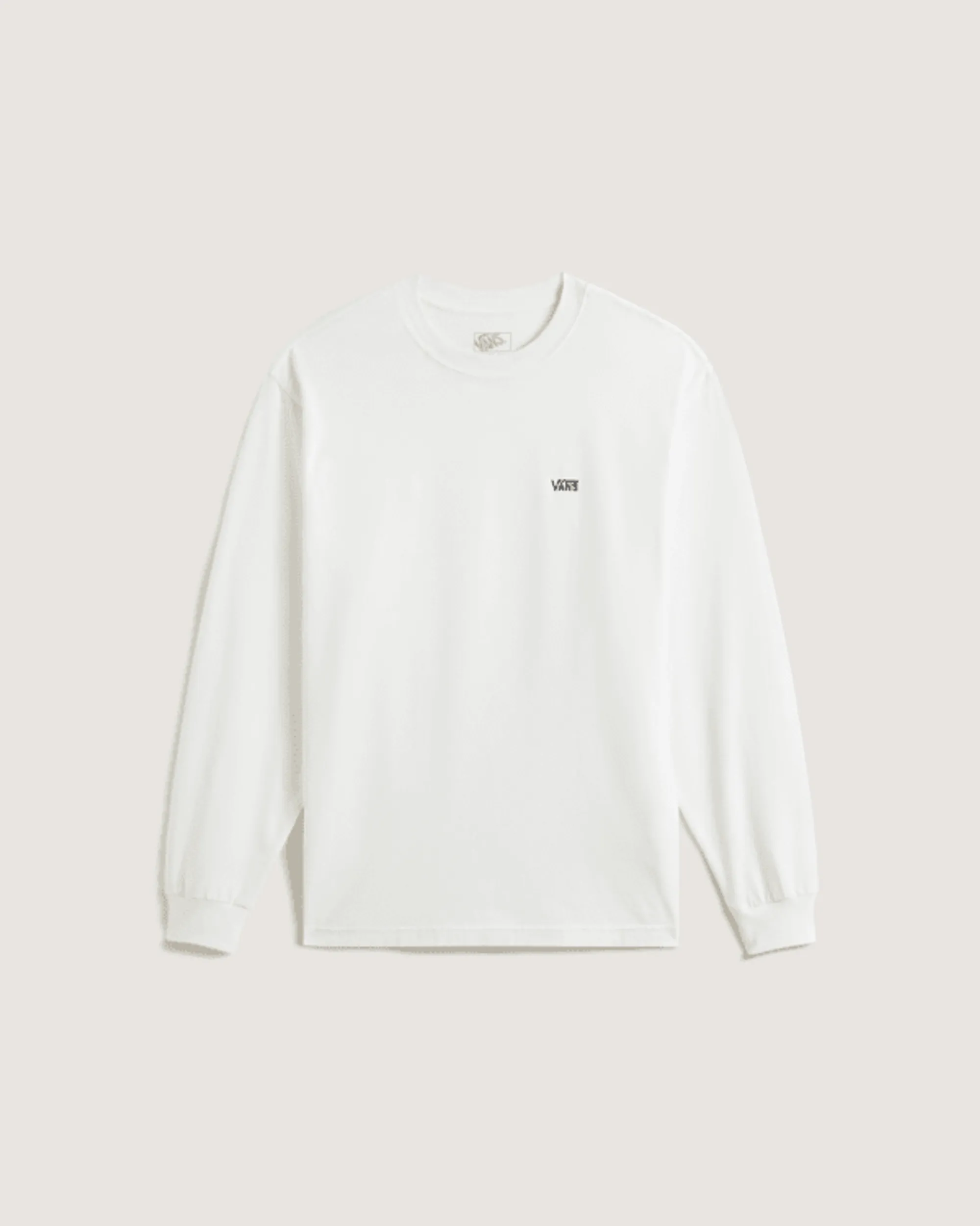 Vans - Left Chest Ii Loose  Long Sleeve T-Shirt, Man, White