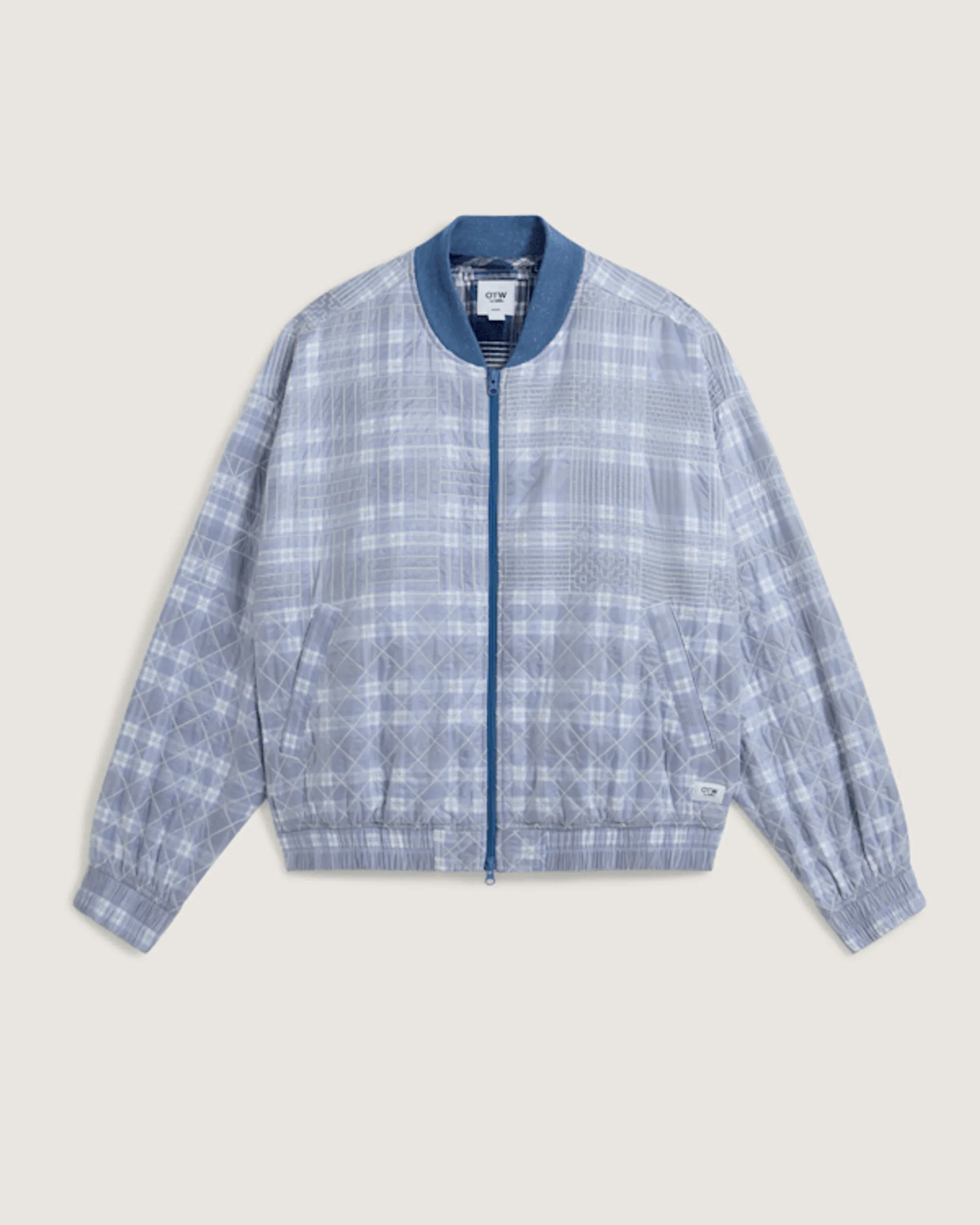 Vans - Otw X Tdc Double Layered Bomber Jacket Deep Indigo, Man, Blue