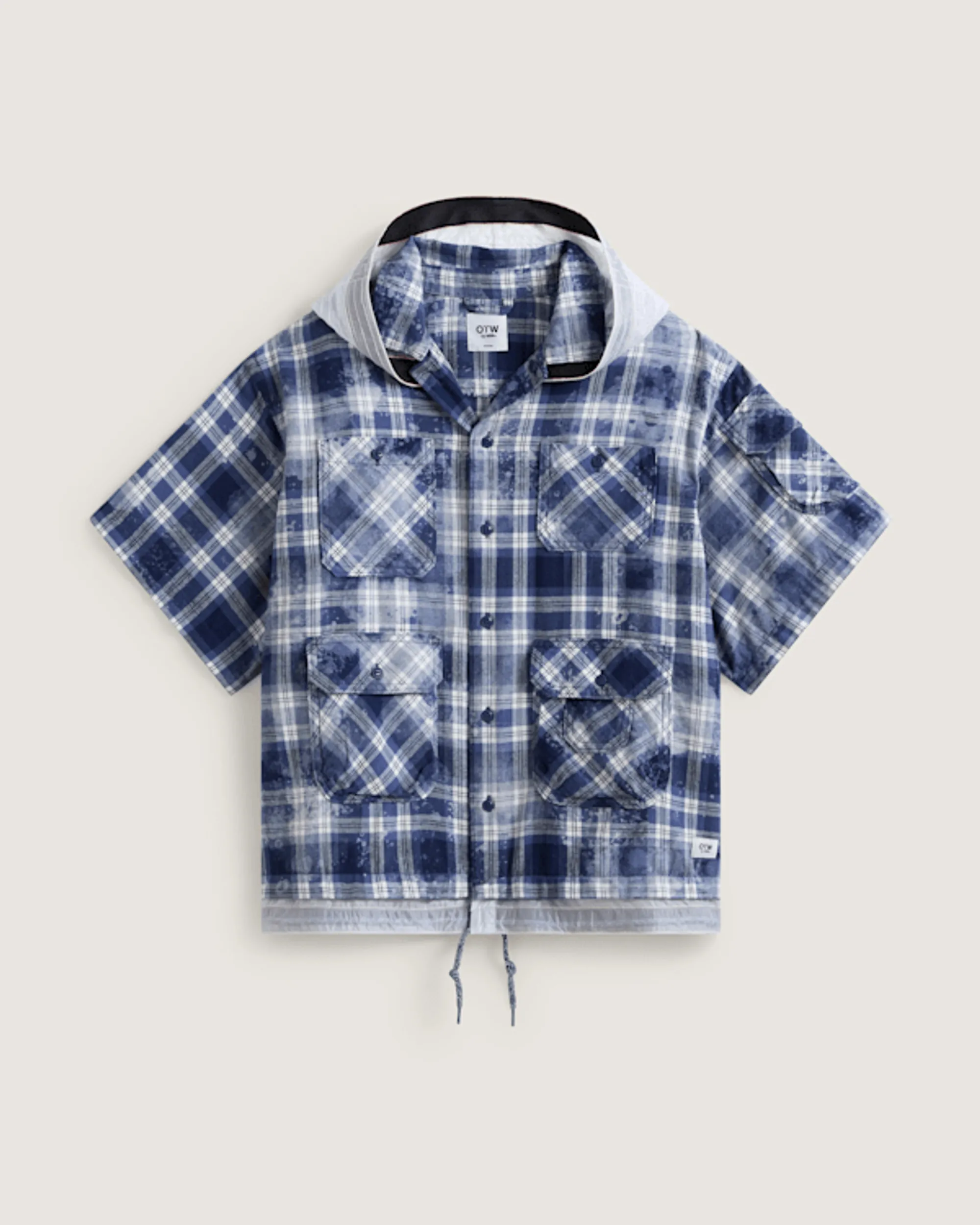 Vans - Otw X Tdc Double Layered Shacket Deep Indigo, Man, Blue