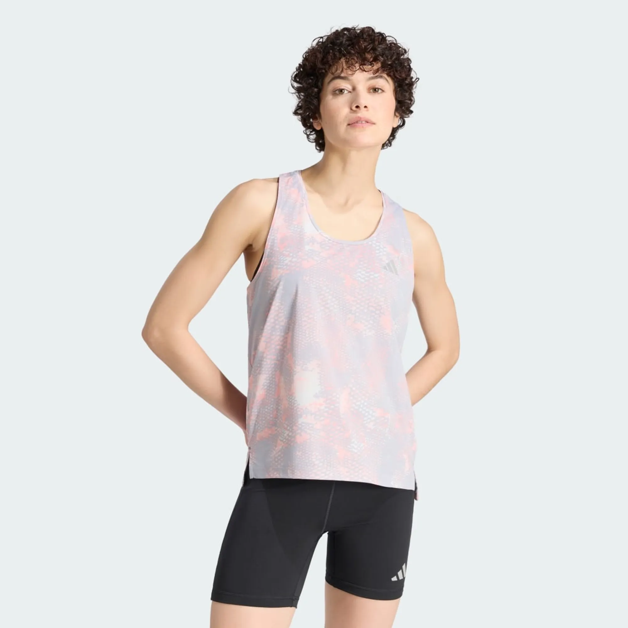 adidas ADI365 Running Animal Print Iconic Tank Top