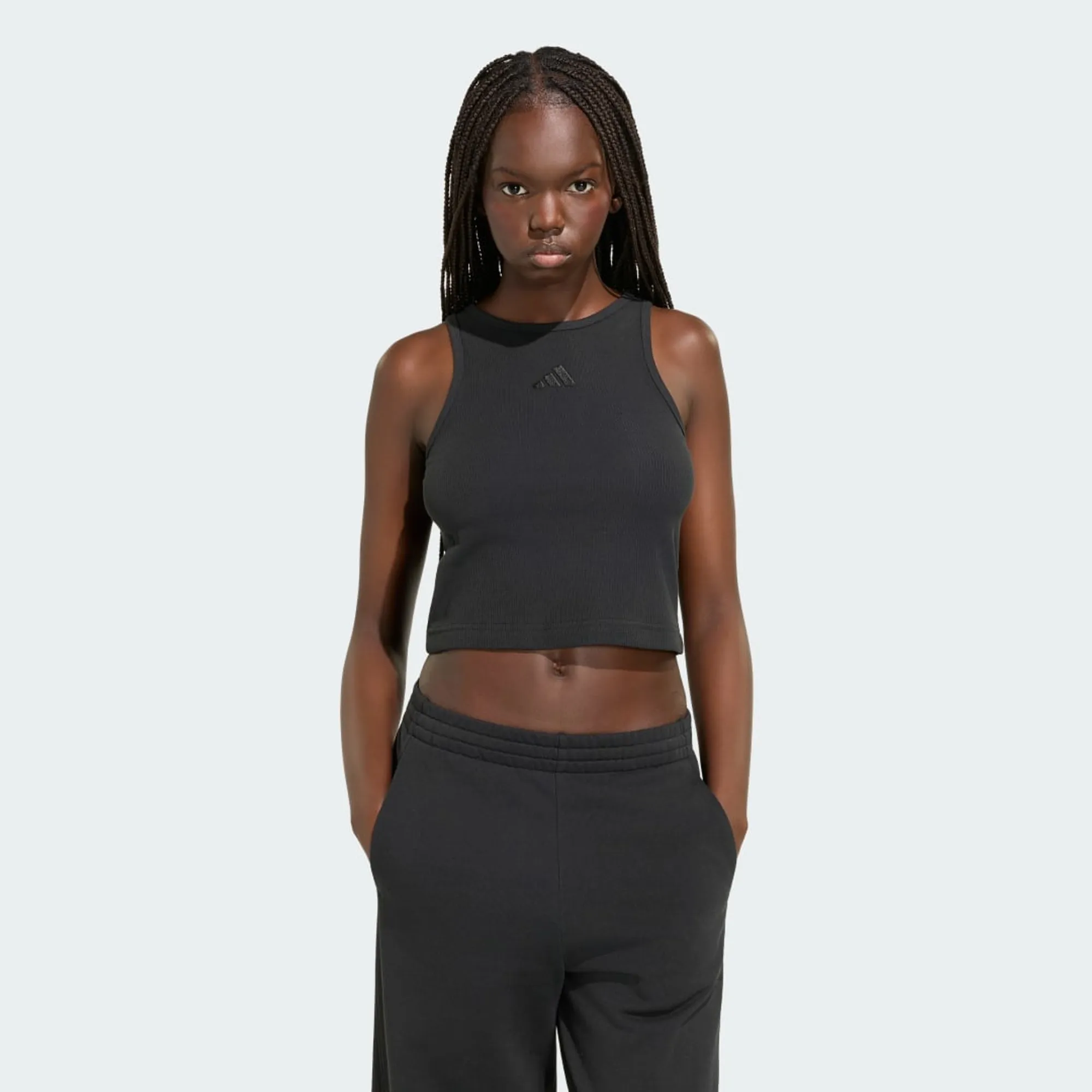 adidas ADIDAS KIT SMALL LOGO RIB Tank Top