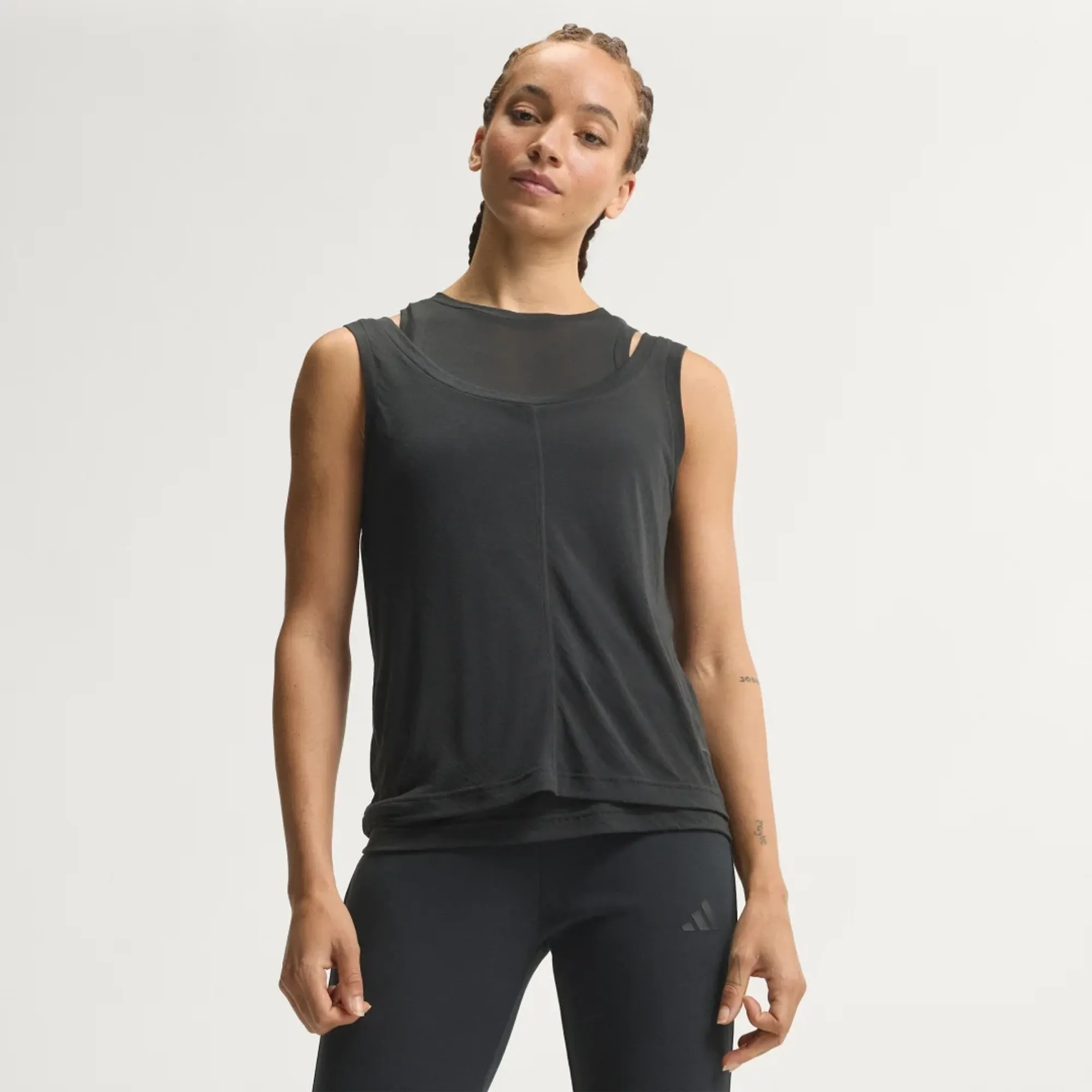 adidas SOFT LUX SHEER TANK Top