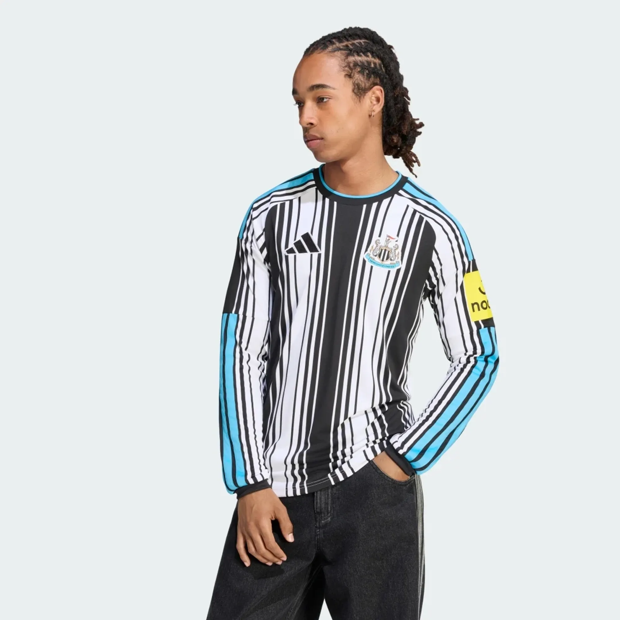 adidas Newcastle United FC 26/27 Home Jersey Longsleeve