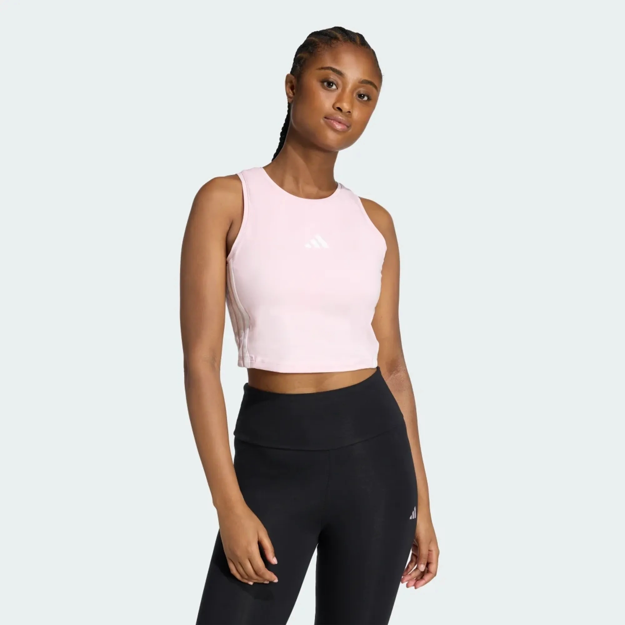 adidas ESSENTIALS 3-STRIPES PADDED TANK