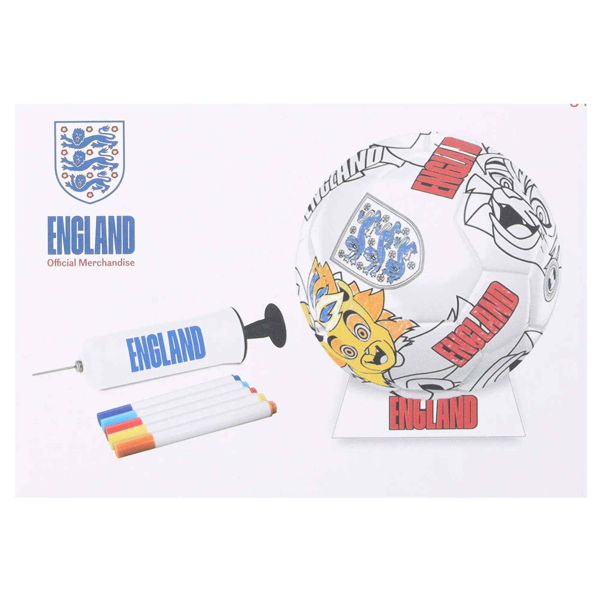 England Mascot Colour In Football