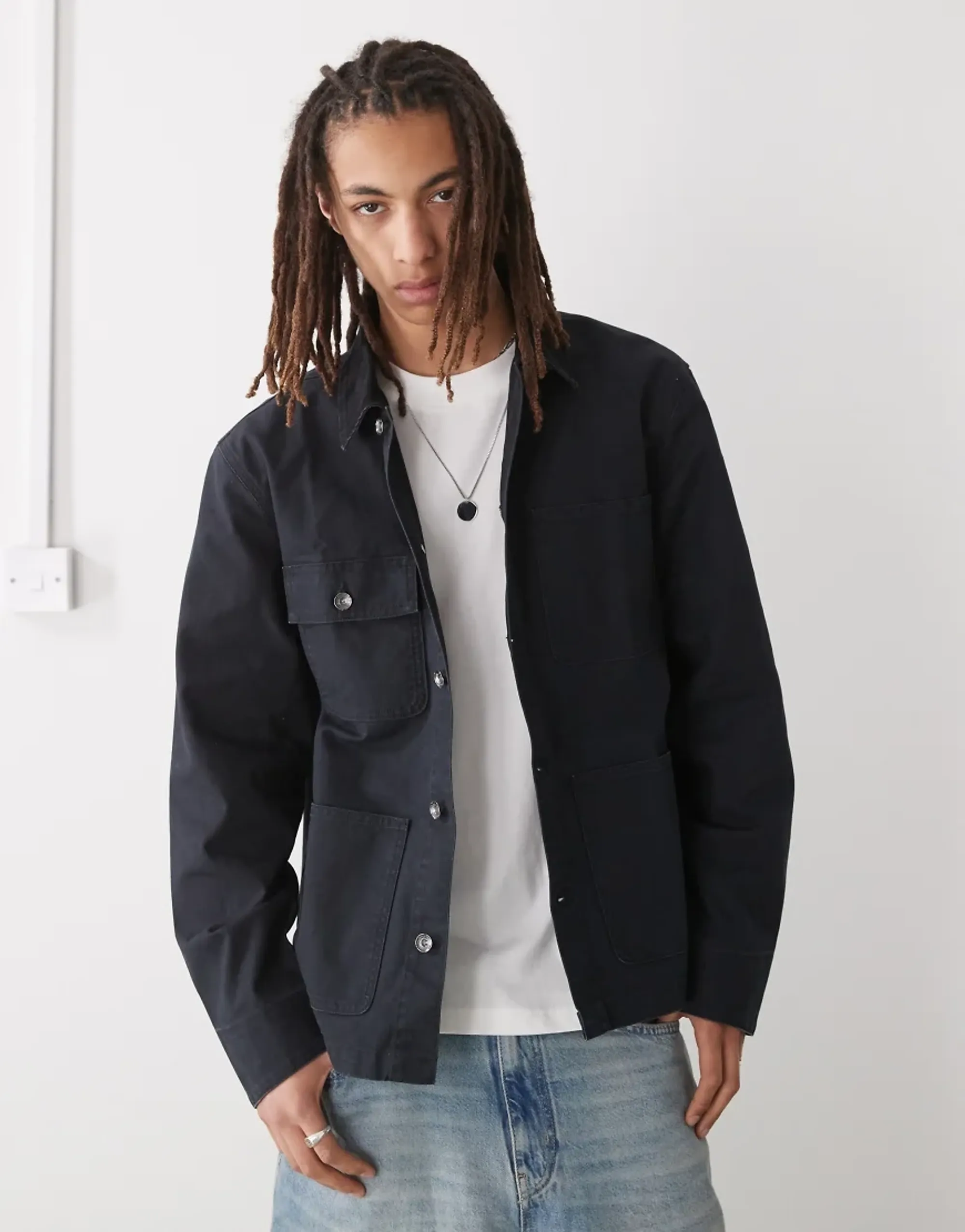 Champion Woven Jacket In Black