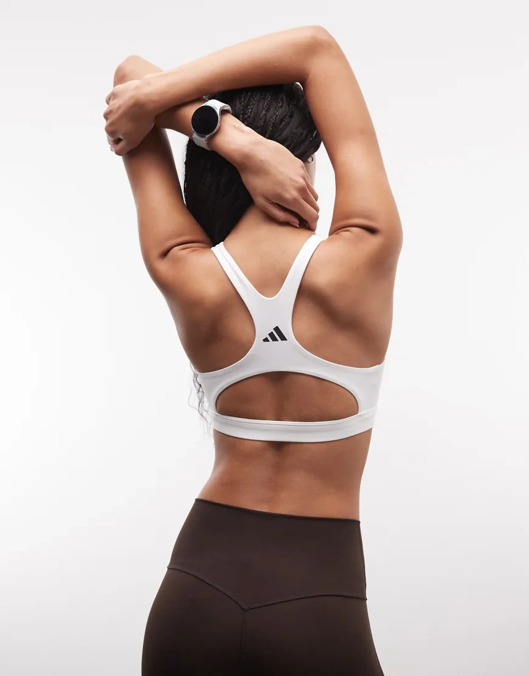Adidas Optime Essentials Workout High Impact Sports Bra