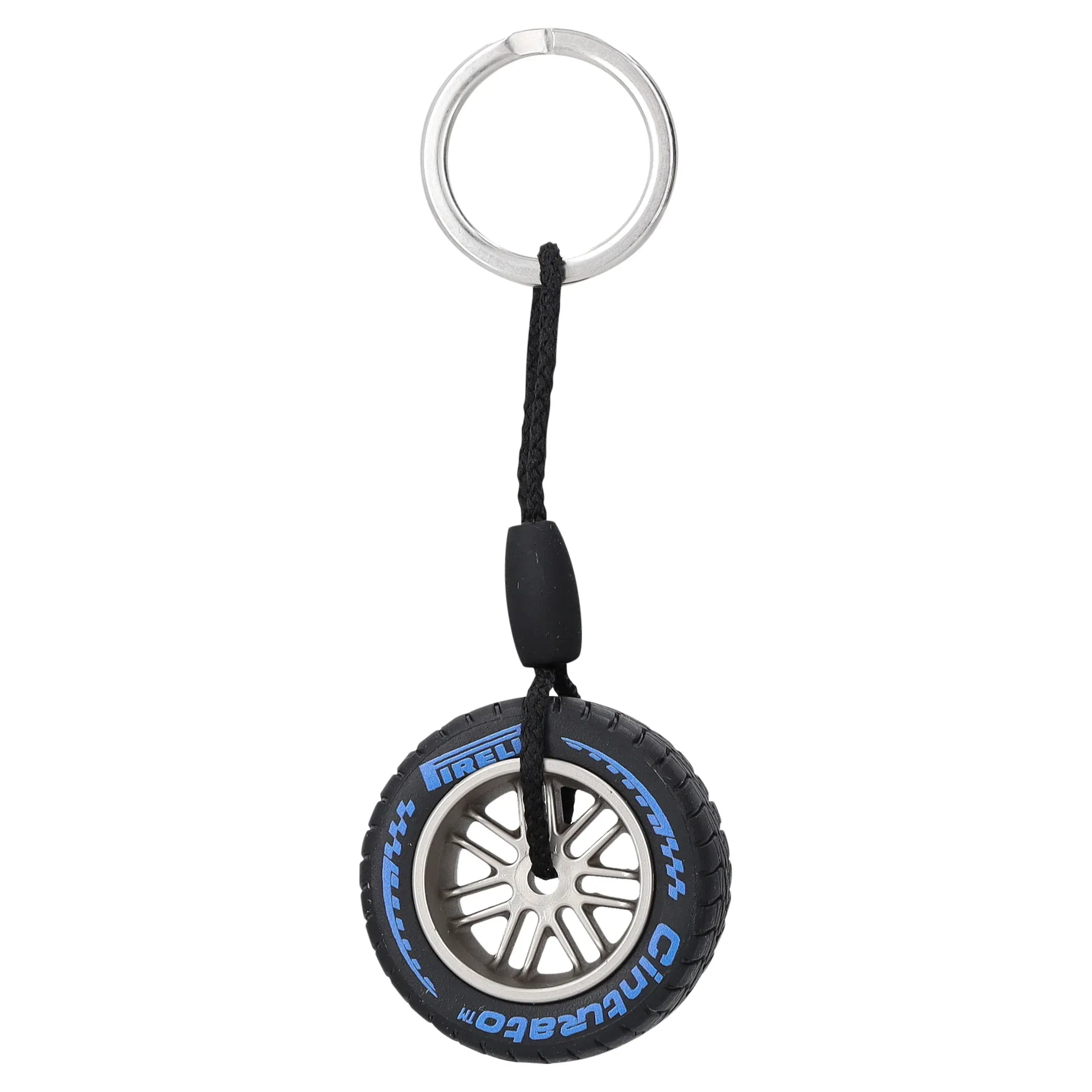 Pirelli Wet Tyre Keyring - Blue