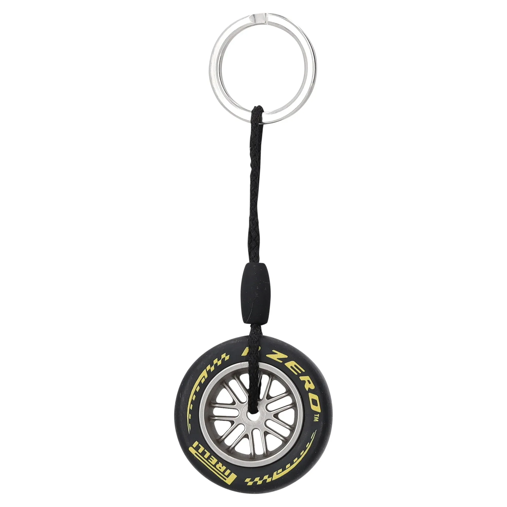 Pirelli Medium Tyre Keyring - Yellow