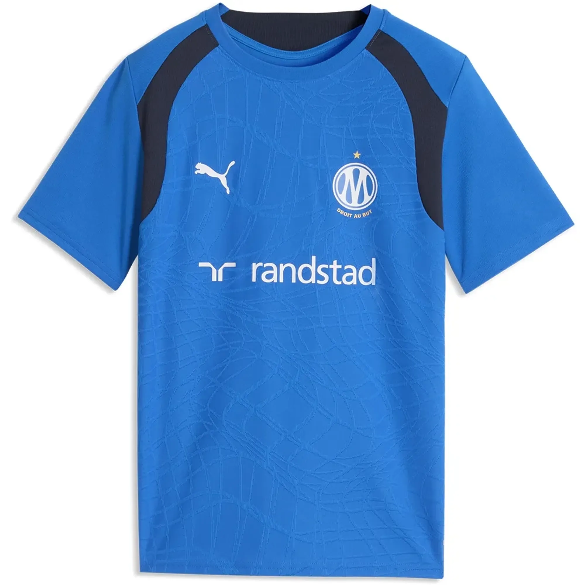 Puma Olympique Marseille Training Junior Short Sleeve T-shirt