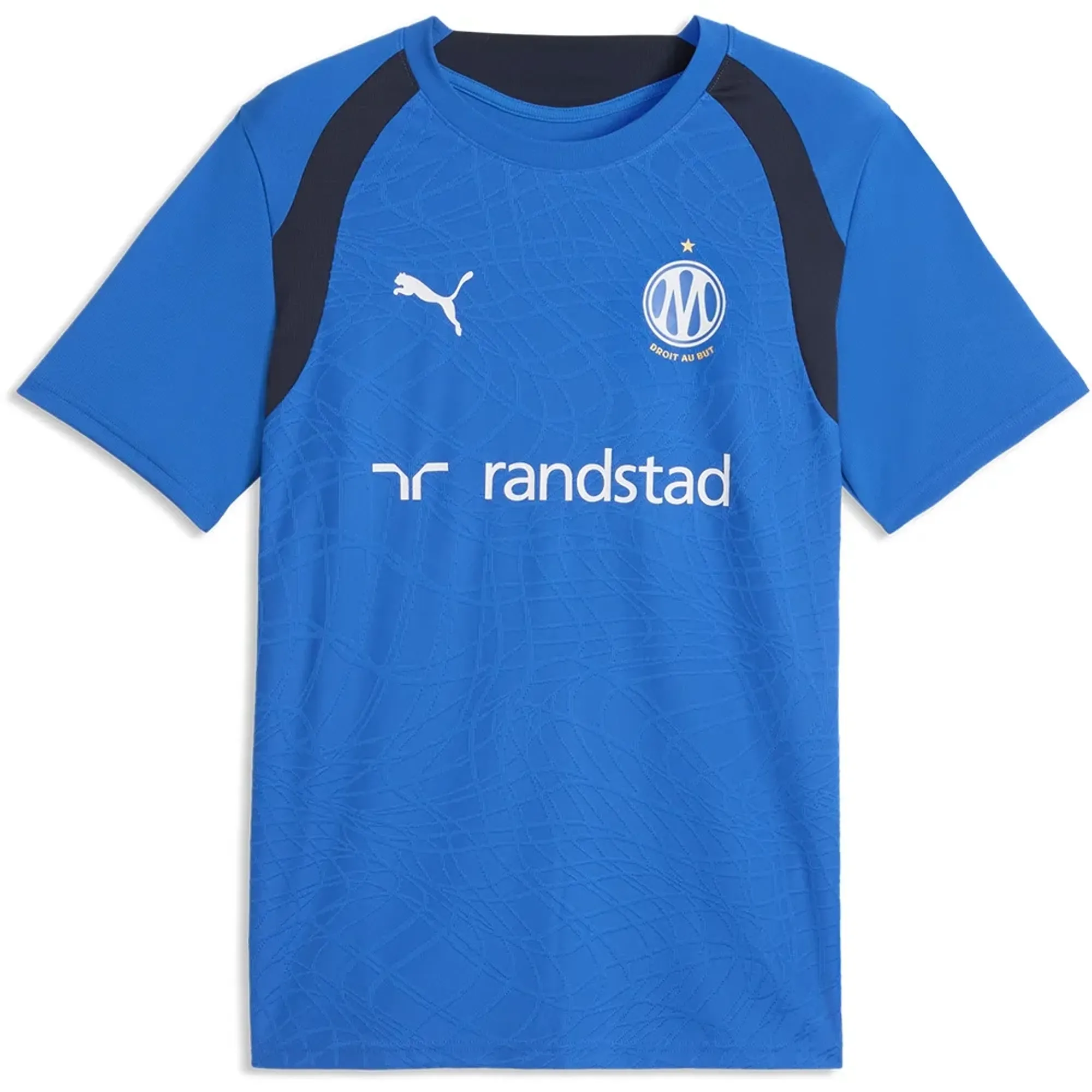Puma Olympique Marseille Training Short Sleeve T-shirt