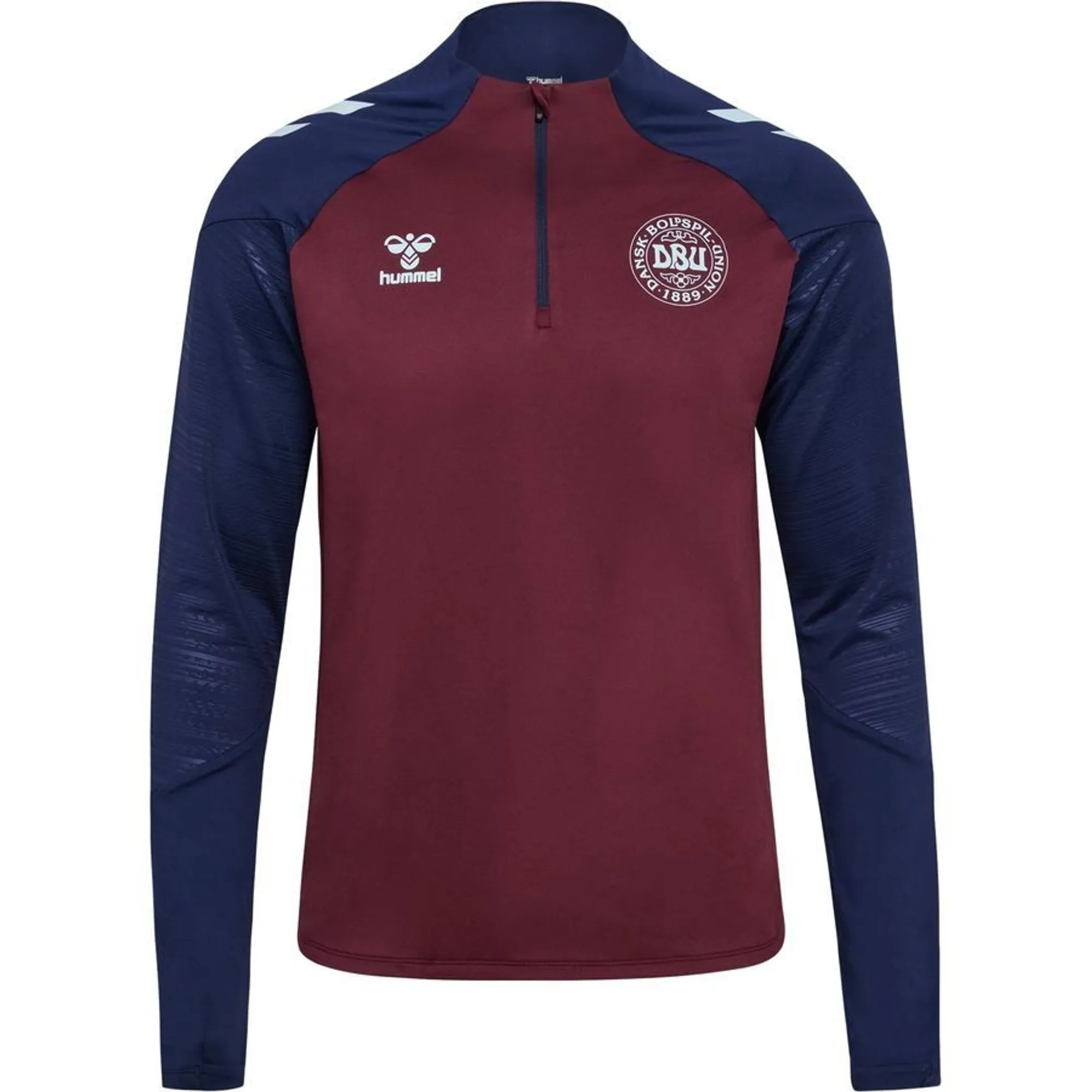 Denmark Training Shirt 26 Pro - Bordeaux/Peacoat - ['Red']