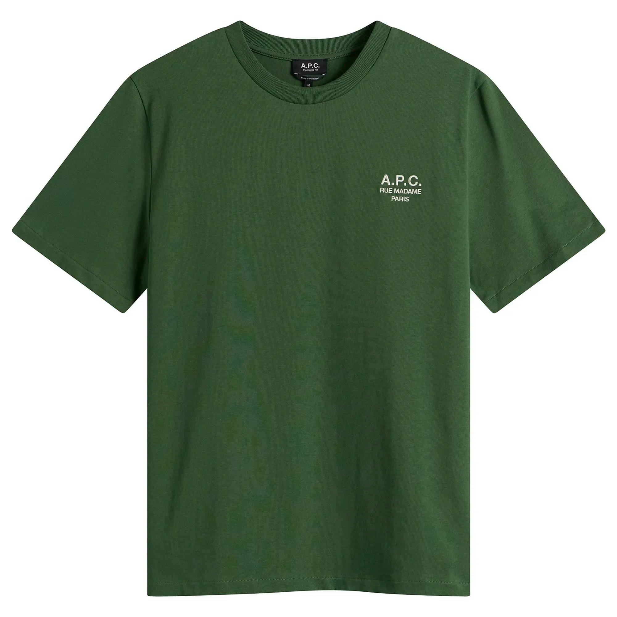 A.P.C Rue Madame Logo T-Shirt T Fonce/Blanc