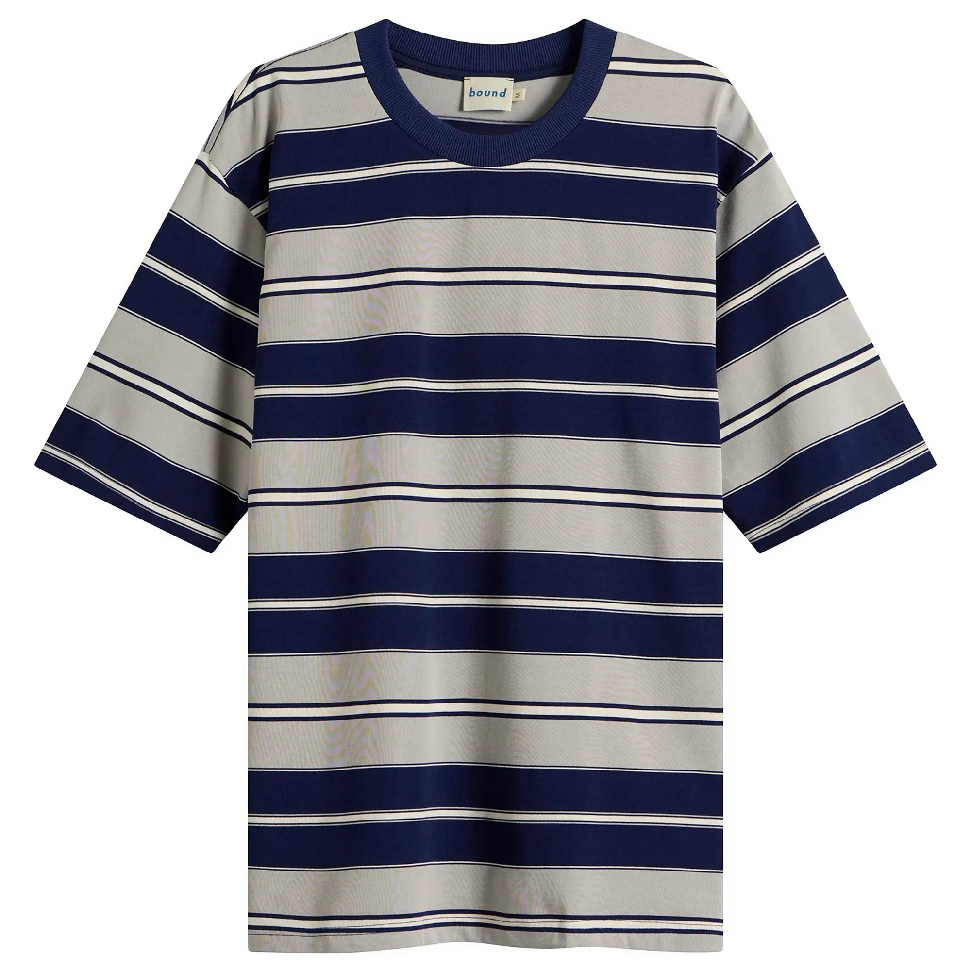 Bound Men's Nautico Stripe T-Shirt Blue Stripe