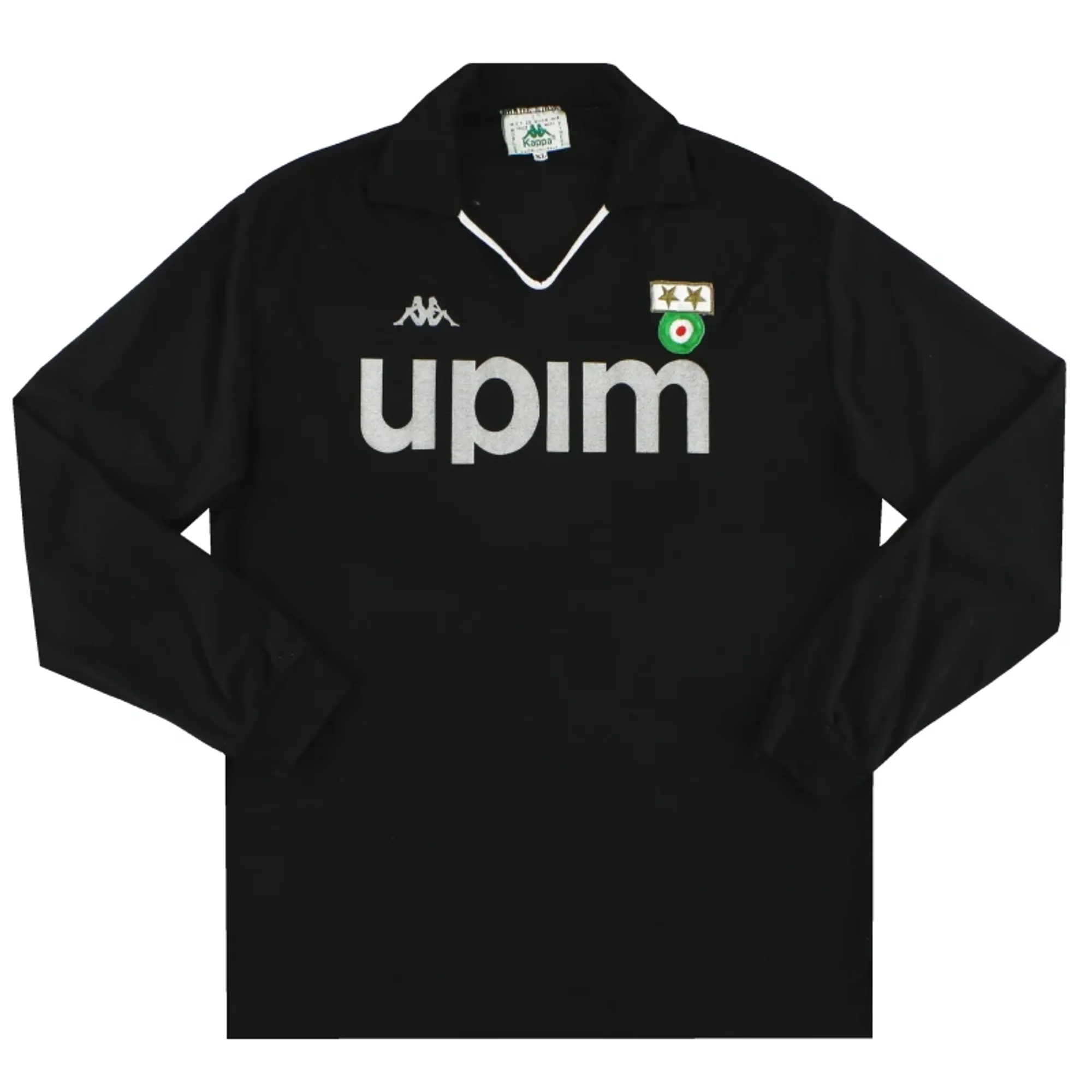 1990-91 Juventus Kappa Away Shirt L/S XL - Juventus / Very Good 